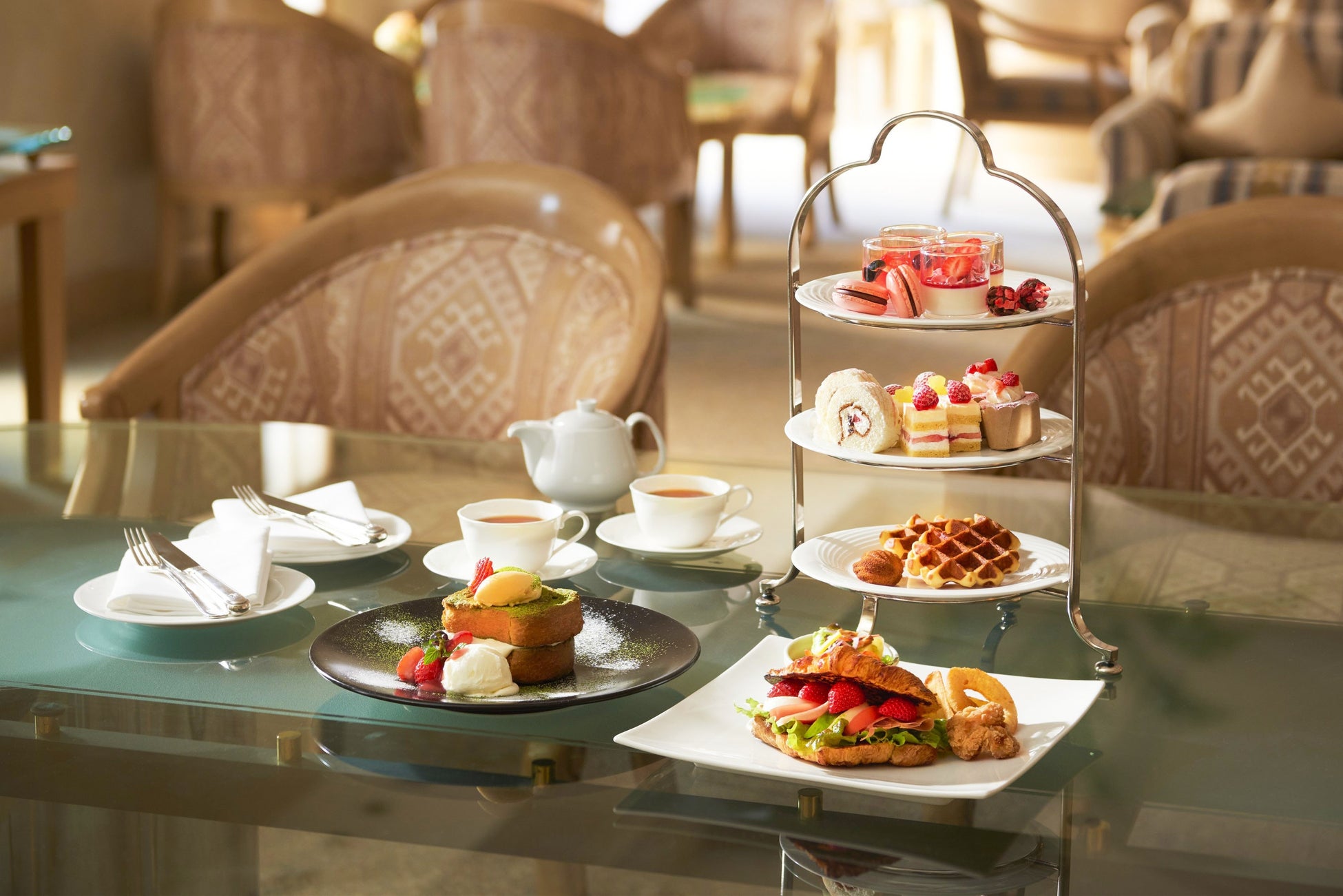 【品川プリンスホテル】大好評につき販売期間を延長!ホテル業界初の日本あんこ協会と連携した和のアフタヌーンティー