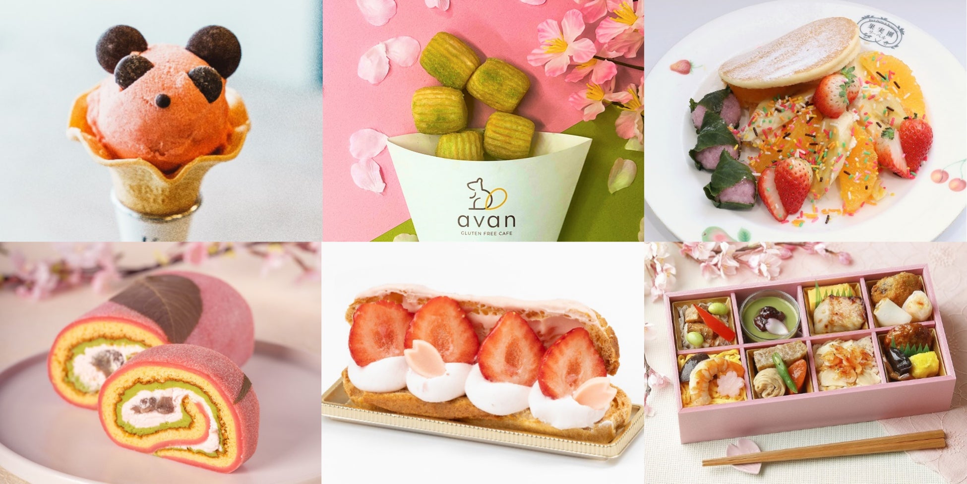 シェラトン・グランデ・トーキョーベイ・ホテル 「いちご×桜 スイーツ&ベーカリー」