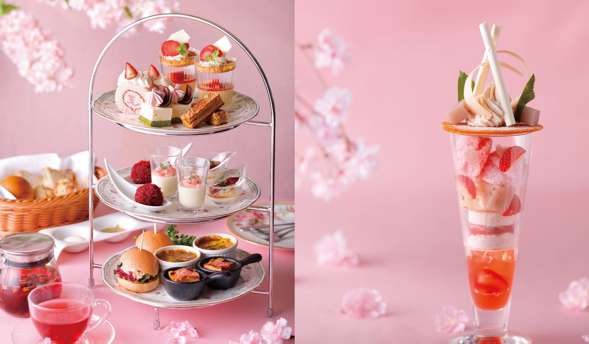 「資生堂パーラー 銀座本店サロン・ド・カフェ」の苺づくしのデザート！3月は“まりひめ”や“夢ノ叶”、“やよいひめ”が登場