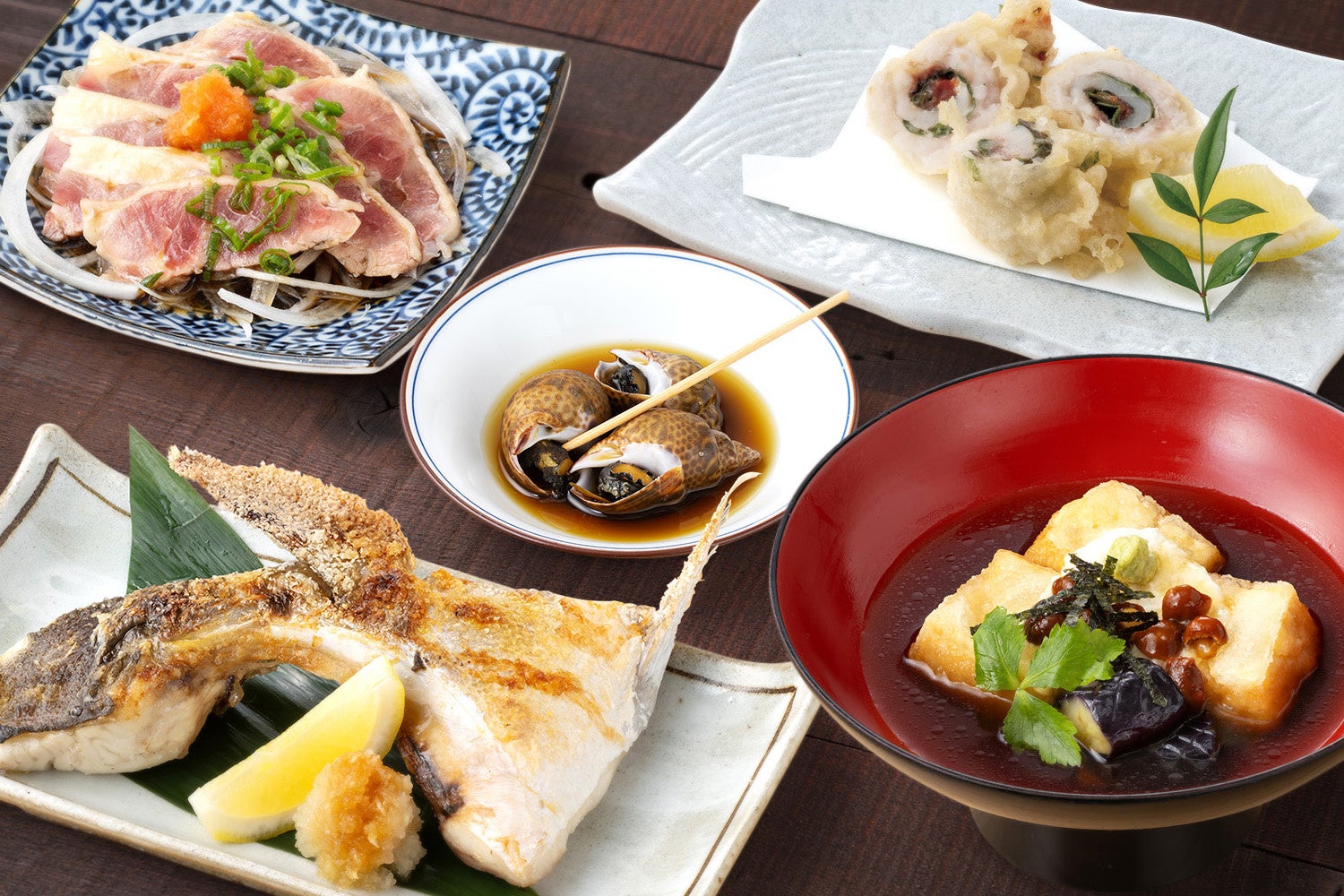 【明治記念館】“歓迎会・送別会やご宴会にぴったりのフリードリンク付きメニューをご用意”　鮨・天麩羅・鉄板焼の「羽衣」では、４名様からのディナーメニューをご提供しています