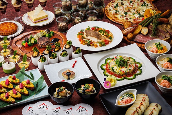 【ホテルメトロポリタン エドモント】「ベルテンポ」　ワインフリーフロー付きディナーブッフェ