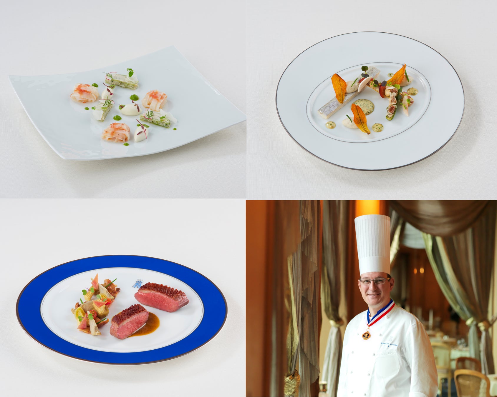 【ホテルニューグランド】フランスの伝統料理を味わうランチコース『夏のフランス美食巡り』第一弾「プロヴァンスの初夏」（パノラミックレストラン ル・ノルマンディ）