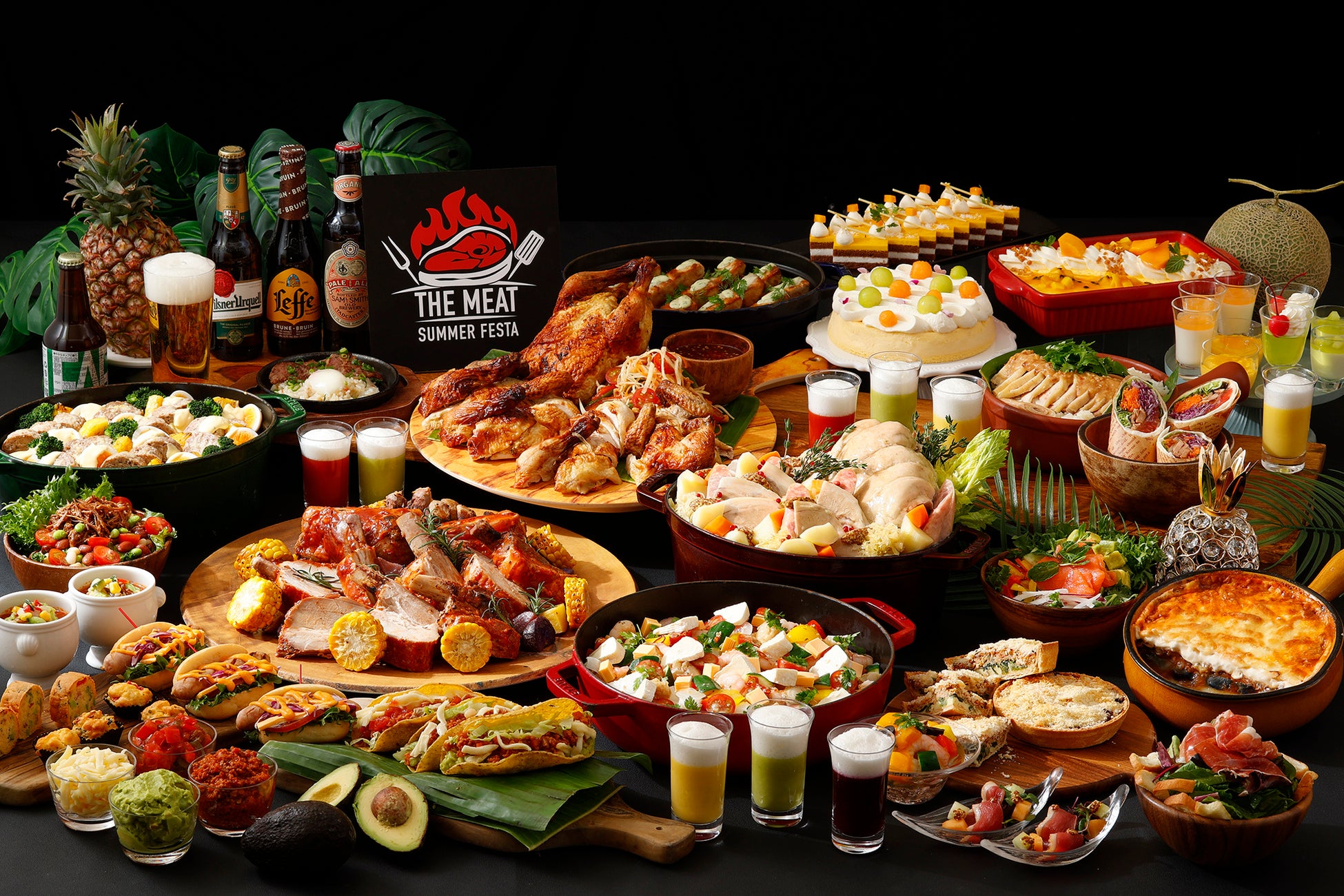 【リーガロイヤルホテル東京】夏の2か月間17:00からオープンする“サマーハッピータイム”と共に、1日5食限定「シメパフェ」を販売!