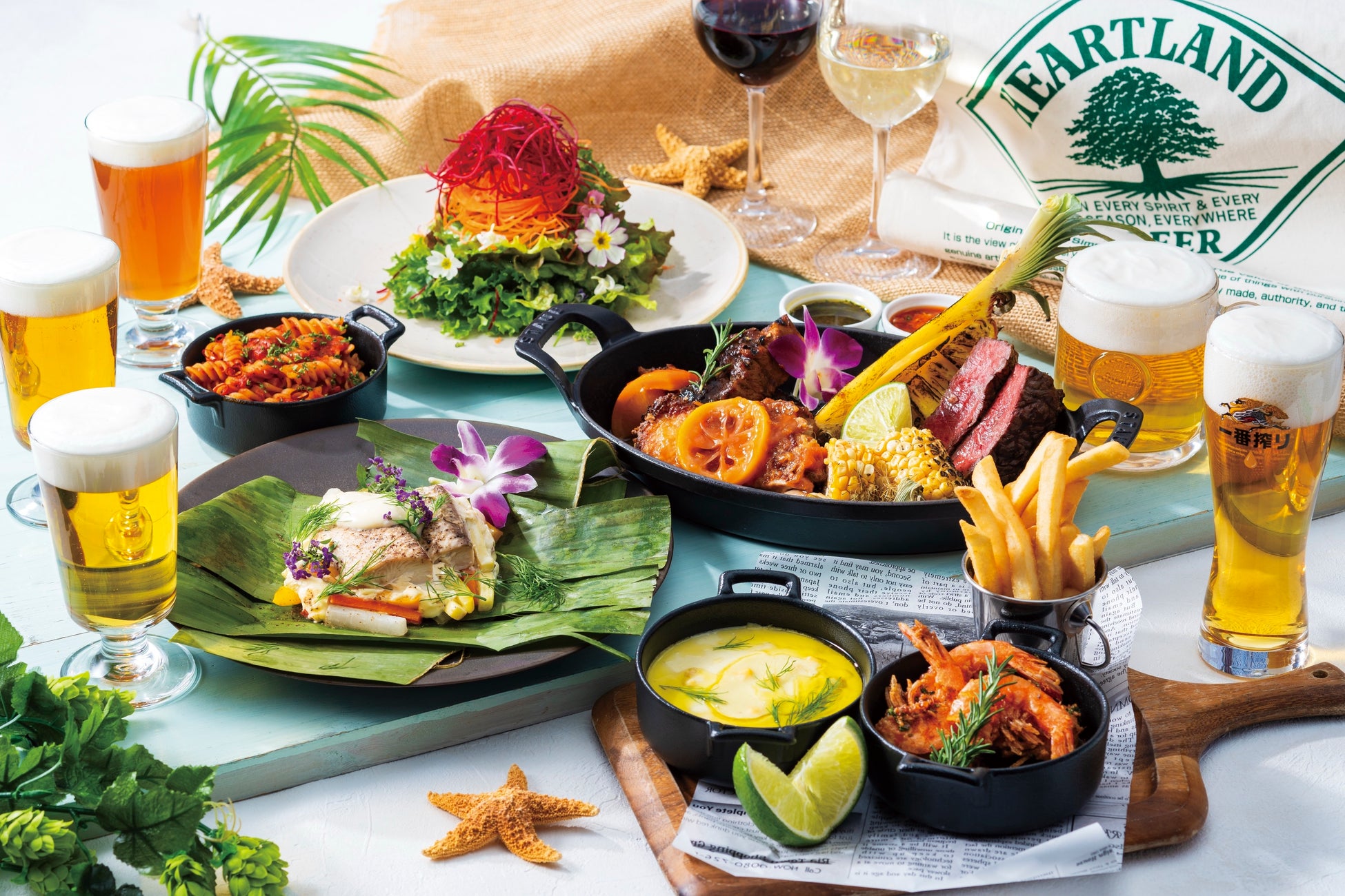 【ANAクラウンプラザホテル大阪】アロハ〜でお別れ！ビアガーデン2025 Grand Final 7〜8月限定開催 テーマは「ALOHA」