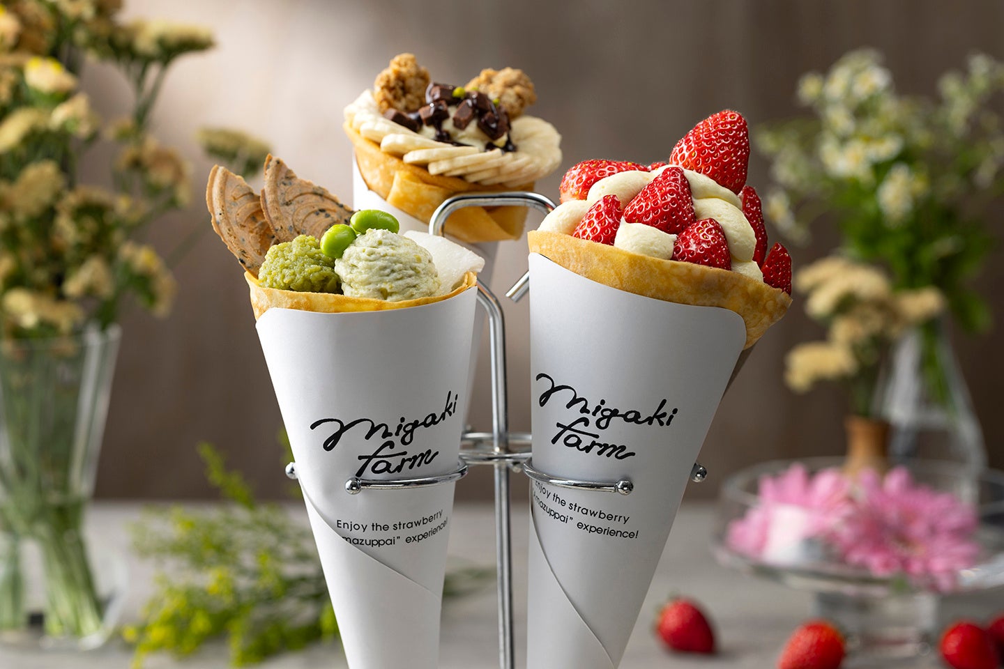 【京菓子處 鼓月】阪急百貨店限定の新商品「姫千寿せんべい かさね あまおう苺」を7月1日から販売開始