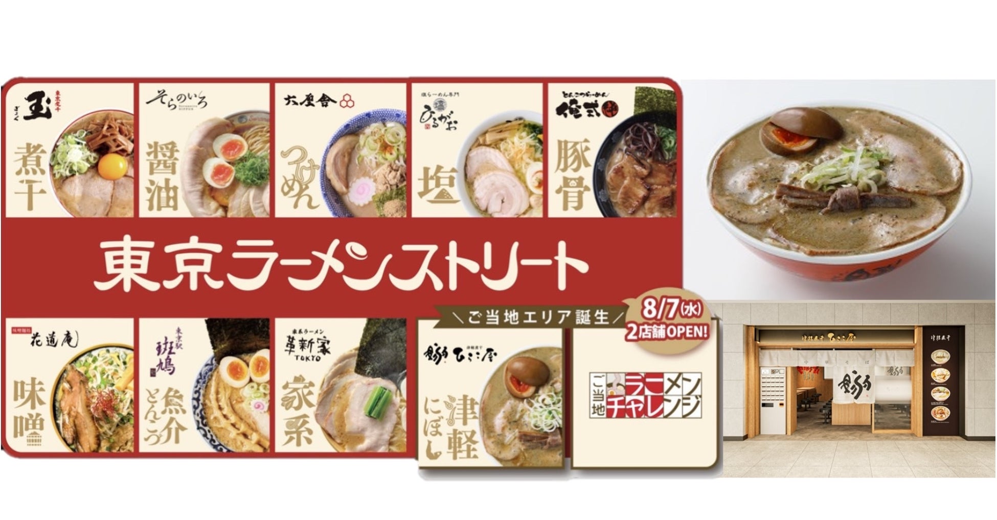 「鮨✖️ラーメン」の二刀流で各地を席巻！話題のうおがしやが渋谷に上陸。7月12〜14日まで、開店前キャンペーン鮨5貫とラーメンのセットを500円で提供。