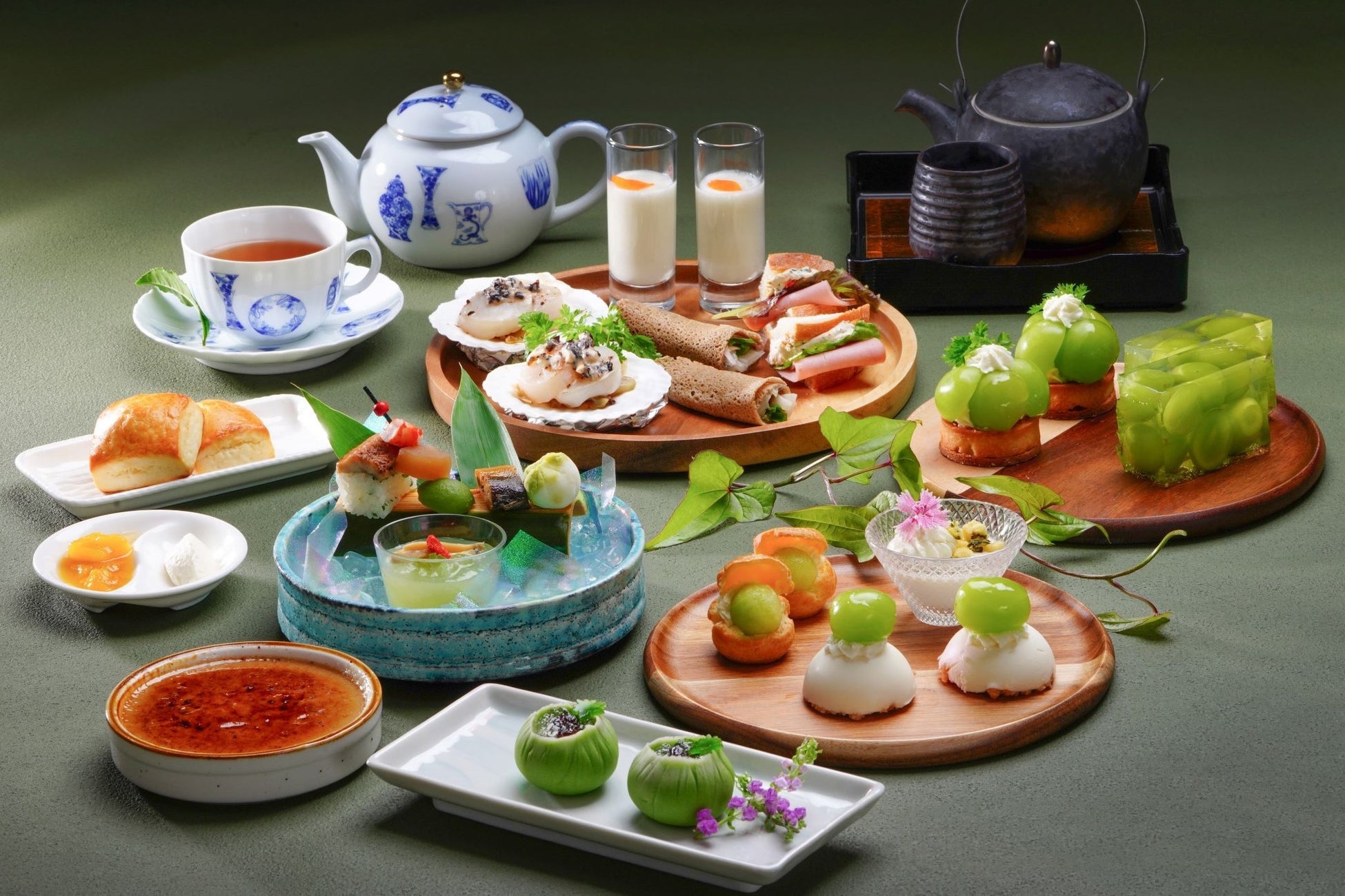京都五条の隠れ家ホテルで愉しむ本格日本茶アフタヌーンティー ｜上質茶葉で至福の午後を