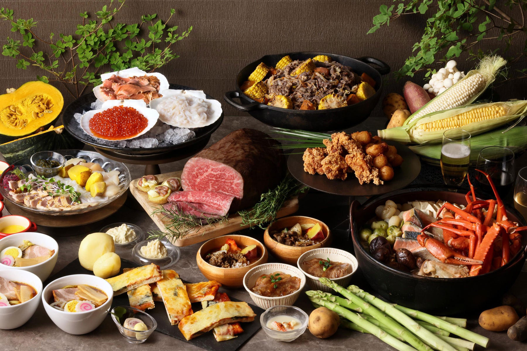 【ホテル日航立川 東京】「シャインマスカットと秋の味覚のアフタヌーンティー」8月24日より予約受付開始