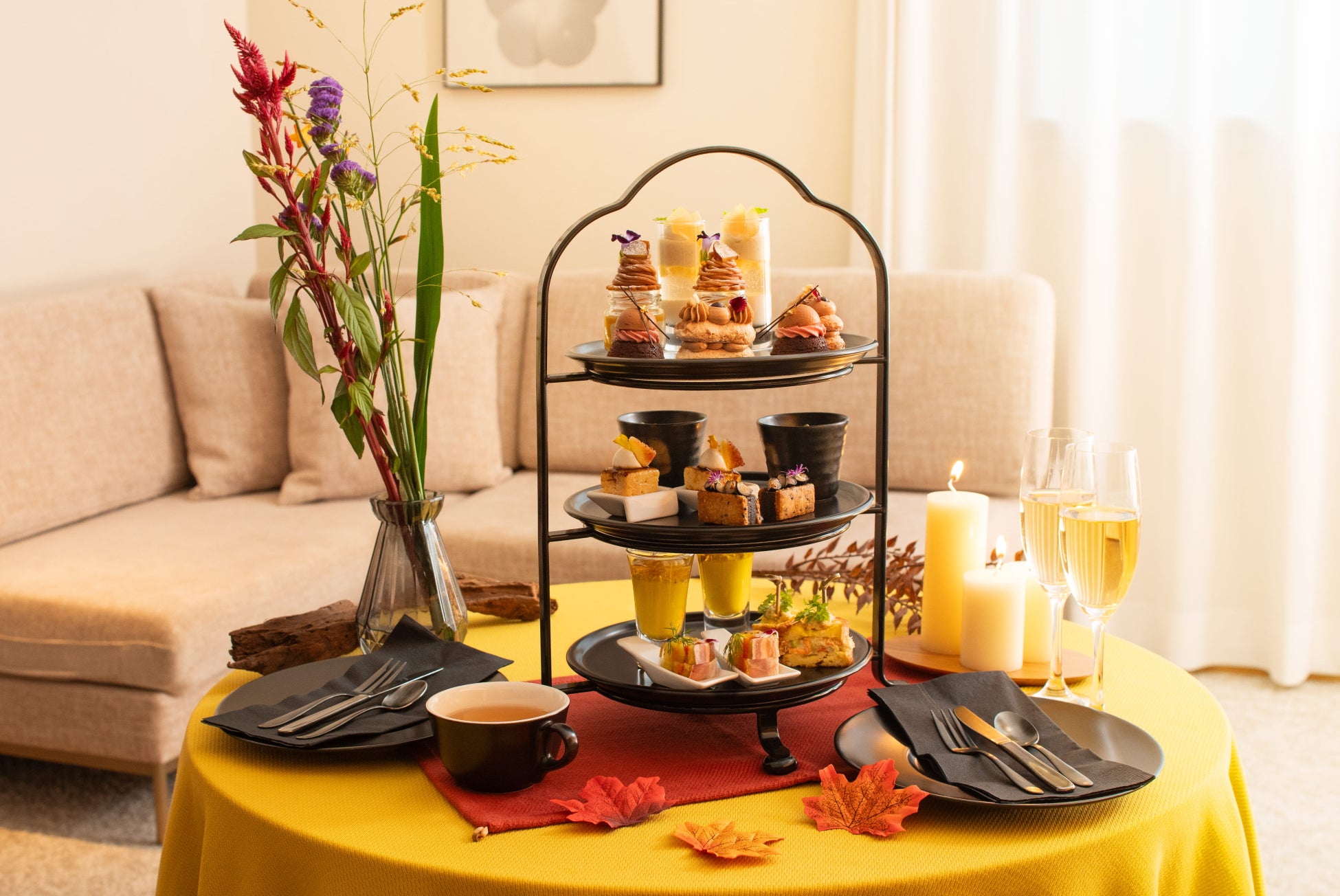 【オリエンタルホテル福岡 博多ステーション】九州産黒毛和牛の岩塩炙りや鮑と南瓜のバター醤油風パイピザなど2025年9月1日（月）より内容を一新「LINK SQUARE LUNCH BUFFET」