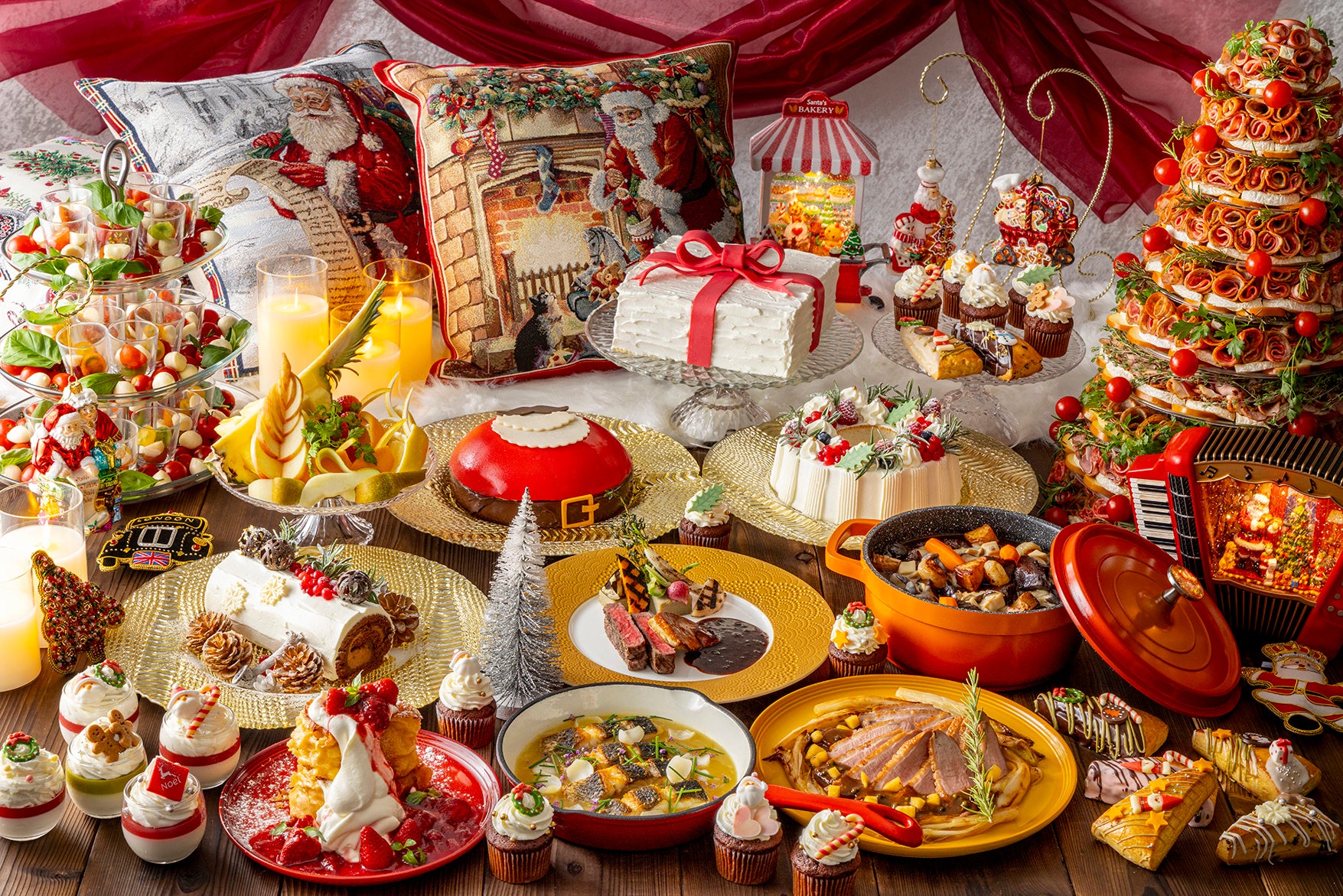 【リーガロイヤルホテル広島】笑顔あふれるクリスマスを、ホテルのレストランで。『クリスマス限定メニュー』を販売