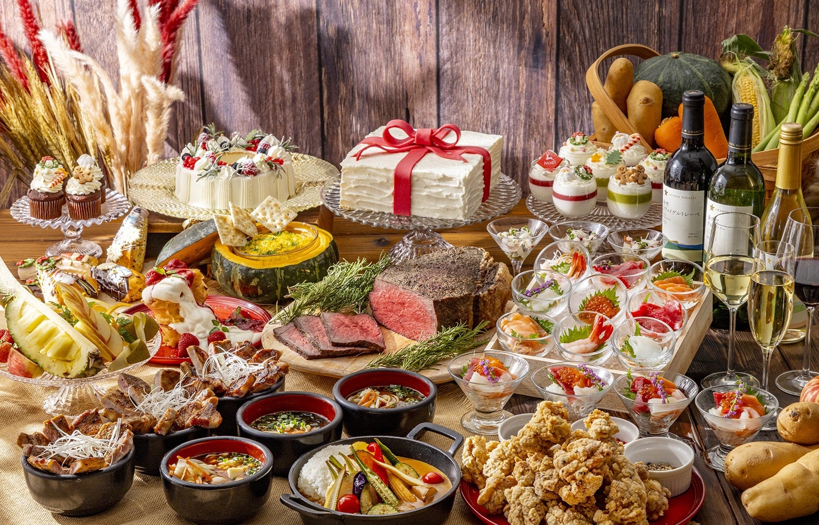 【ホテル ラ・スイート神戸ハーバーランド】栗とさつまいも！秋を味わう「LA SUITE Grand Harvest Afternoon Tea」を販売