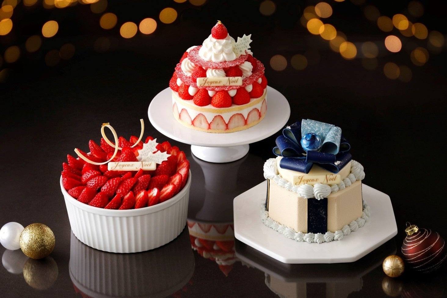 【大丸神戸店】神戸名店の味をクリスマスに　クリスマスケーキオンライン受注、店頭受付が開始します。