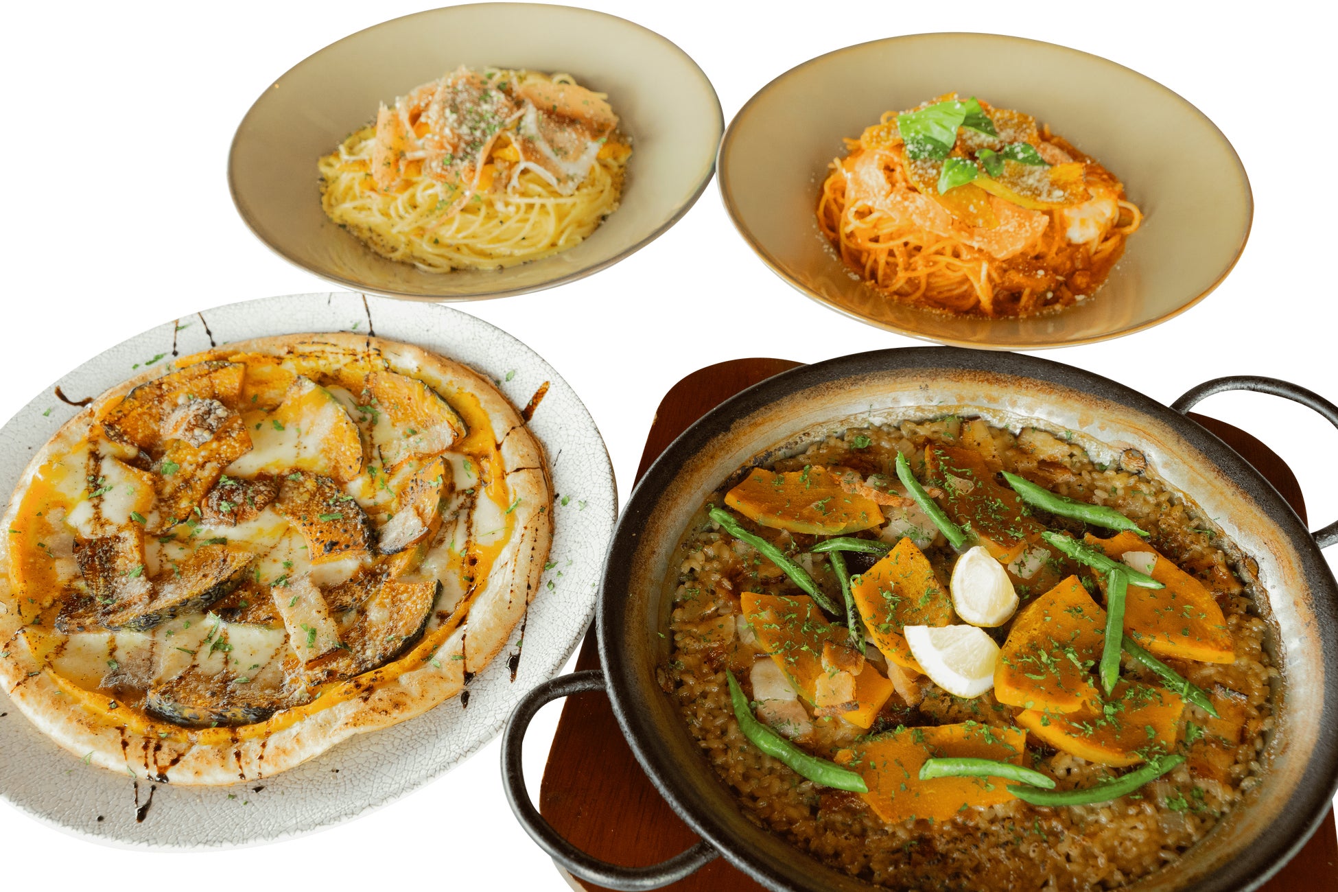 秋がやって来た！10月限定メニューは「ハロウィン★かぼちゃ祭り」ほっこり南瓜が主役♪