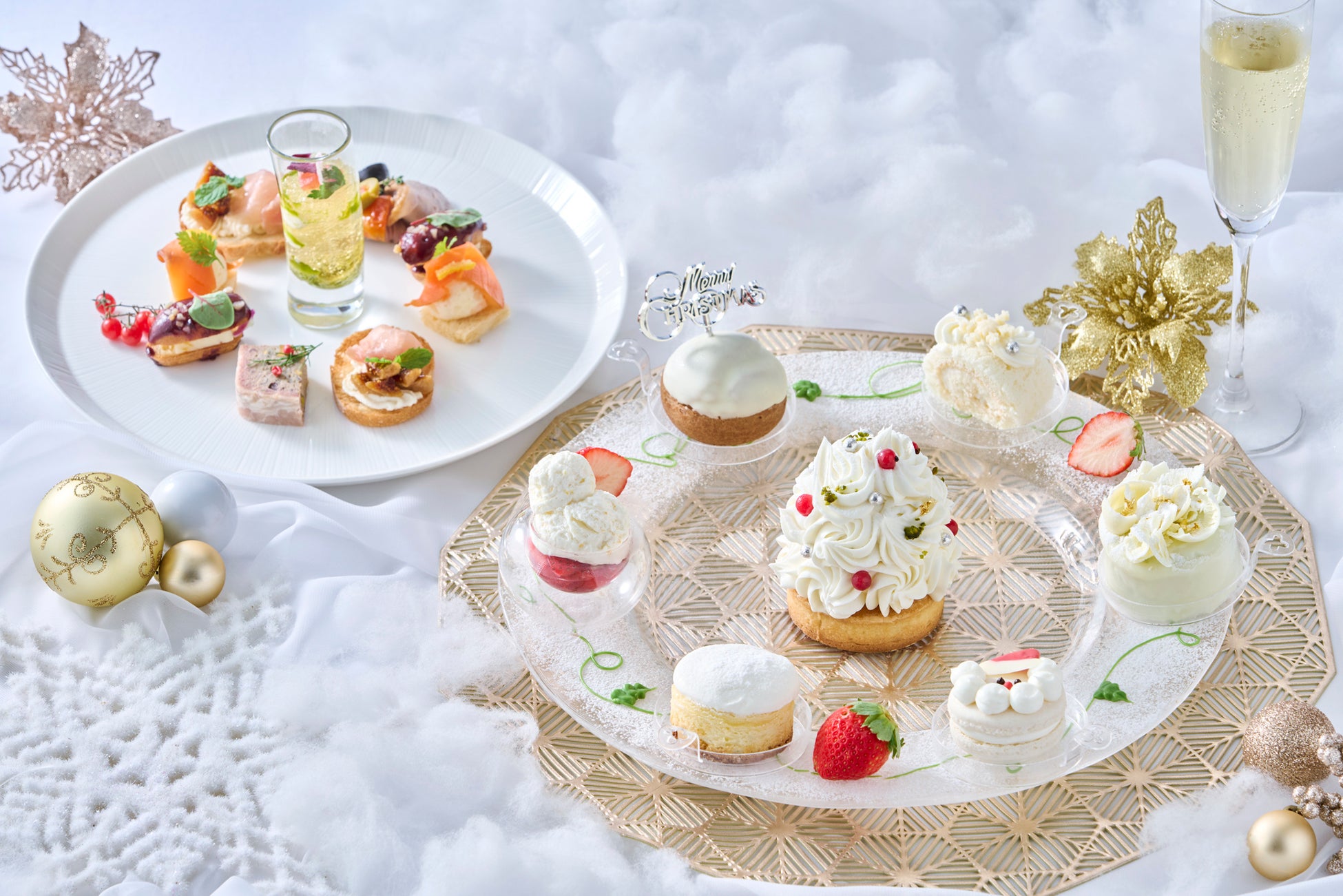 2日間限定のクリスマスディナーコース/ザ ロイヤルパークホテル 広島リバーサイド