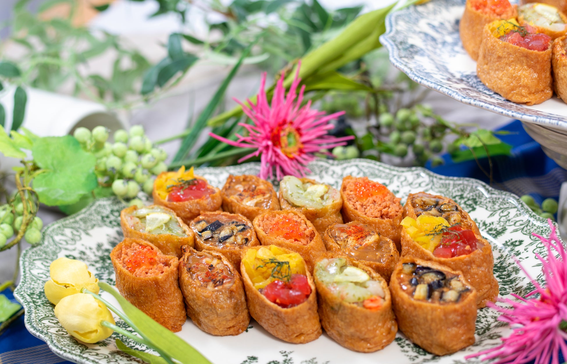 【料理家・寺井幸也が監修】11月18日より“華やか”な創作いなり寿司が「EAZY CATERING」で発売