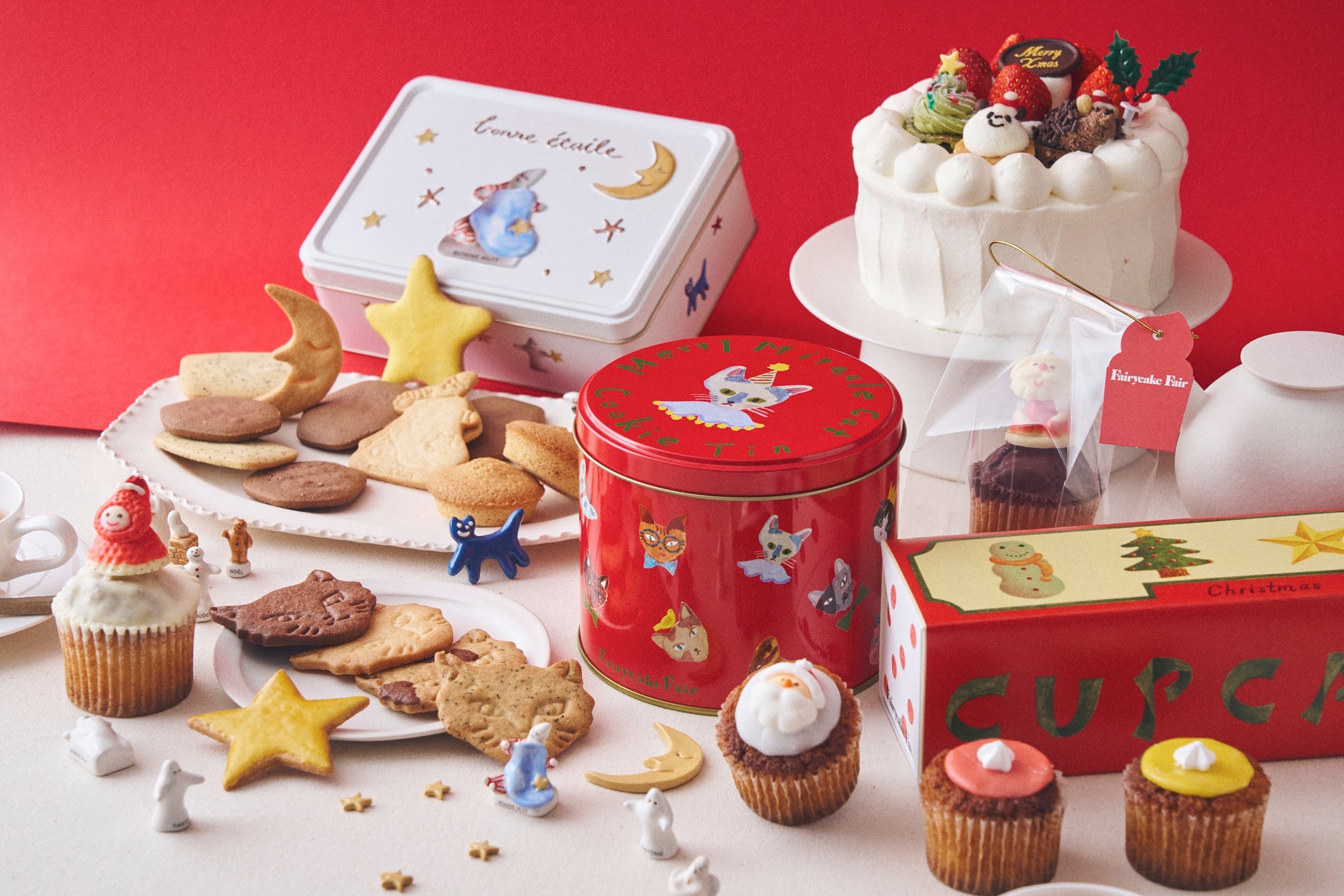 クリスマスの味“シュトーレン”を生バターサンドに。キャラメルたっぷりの新作クリスマスカップケーキも登場！「フェアリーケーキフェアのクリスマス2025」第二弾・11/20(木)スタート