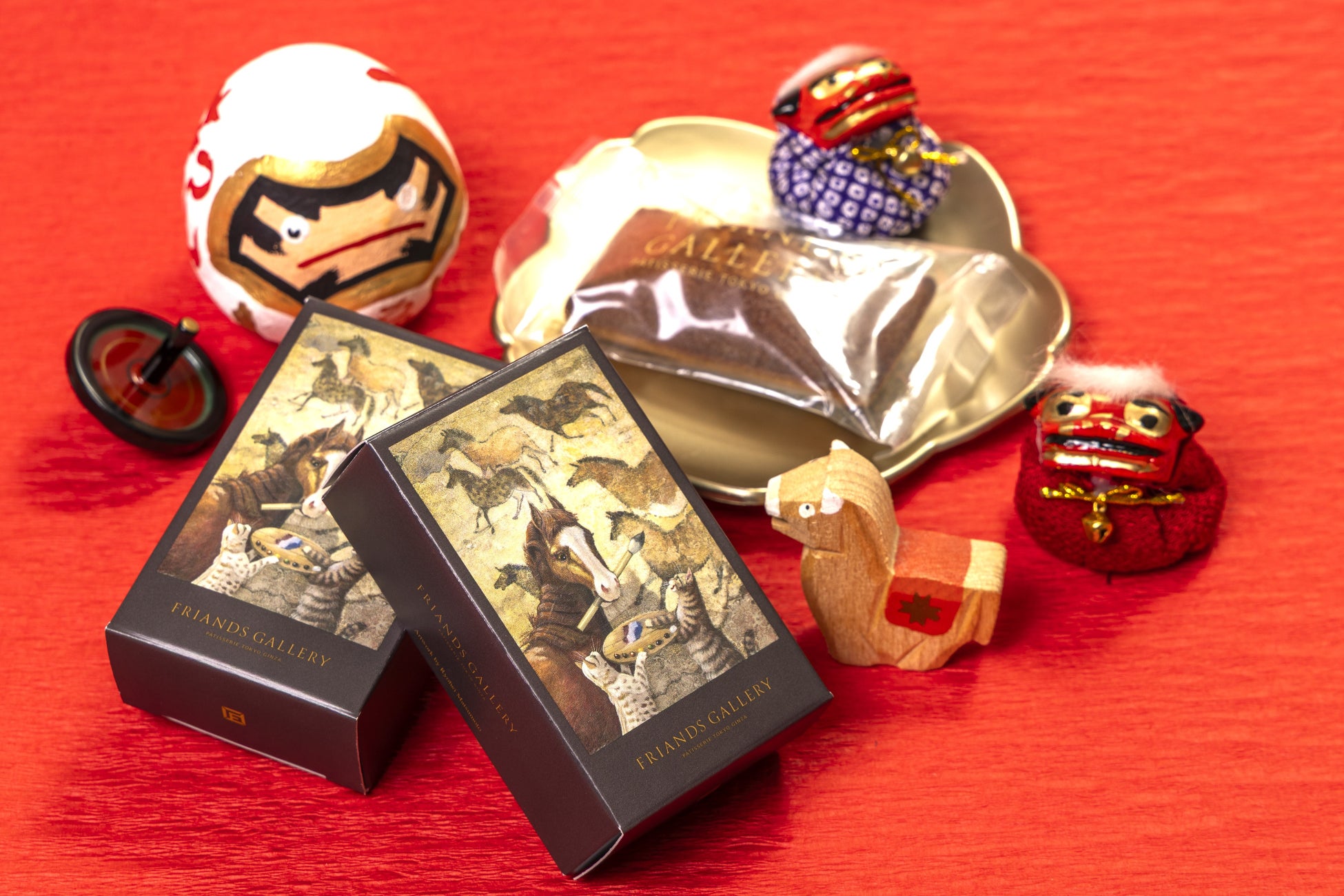 【お年賀ギフト】干支が描かれたフィナンシェが新登場！「Eto Collection 2026 干支フィナンシェ・午」【フリアンズギャラリー】