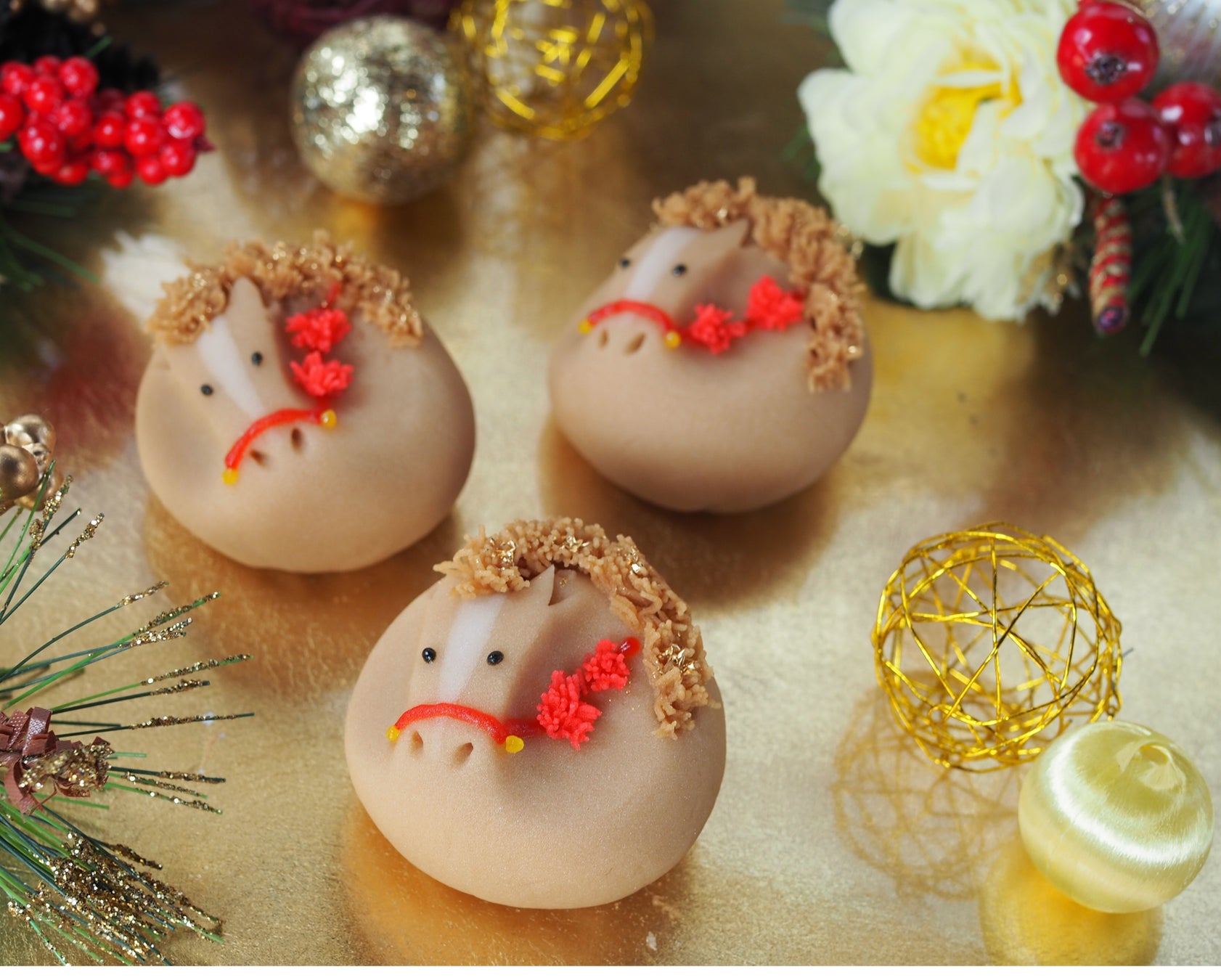 🐎2026年の干支『午（うま）』が駆け込む！和菓子で願いを込めた縁起物「干支『午』」、12月26日より数量限定発売