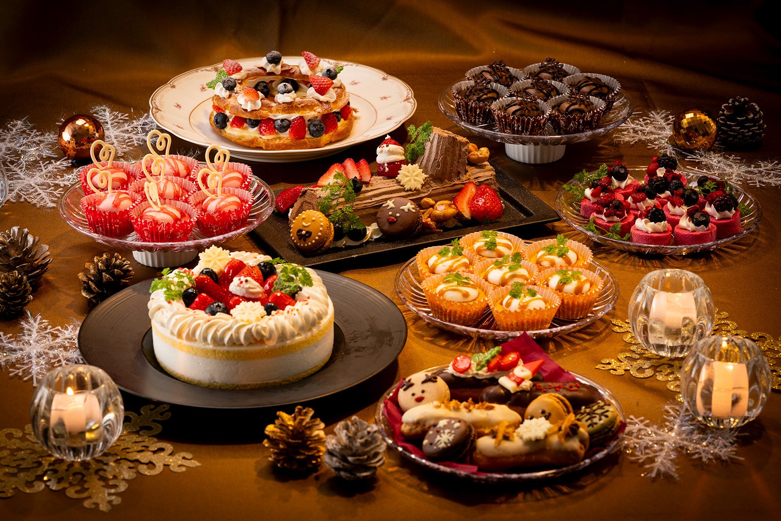 【ヒルトン東京】お正月に楽しむデザートや年始のおもたせに、門松をイメージした新作スイーツ「KADOMATSU」