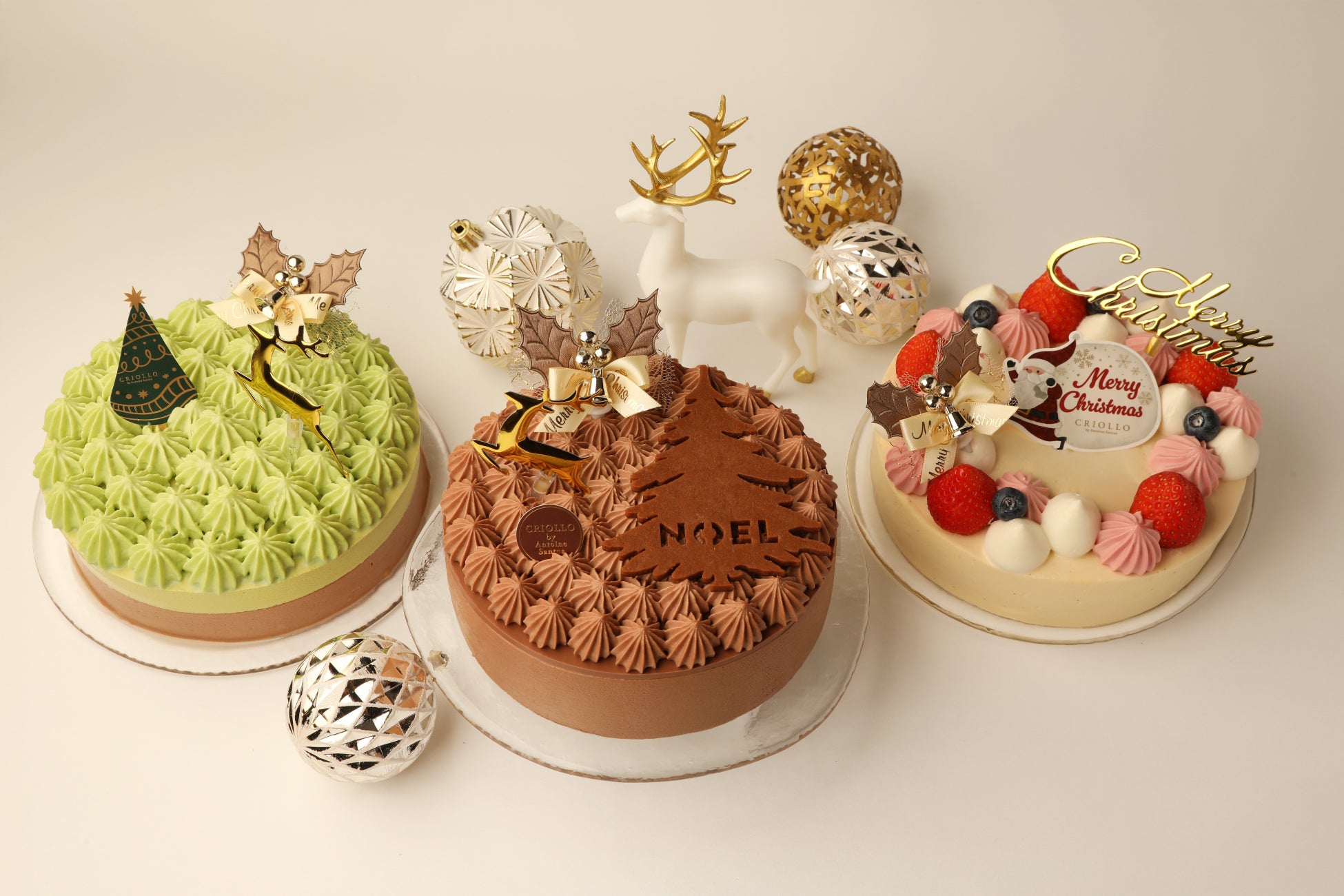 パティシエの味がそのまま届く！クリオロのクリスマスケーキ発送開始