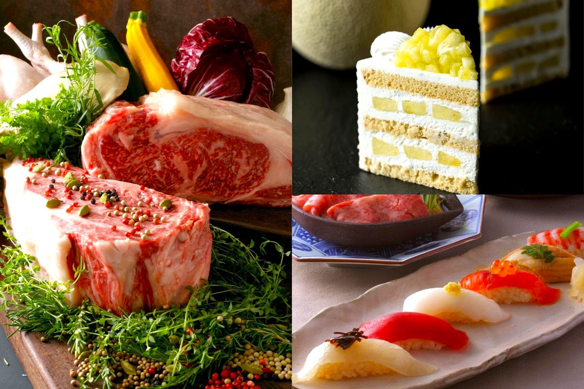 新年早々食い倒れ！？肉＆スイーツの“最強のごちそう”が揃うグルメビュッフェ開催！
