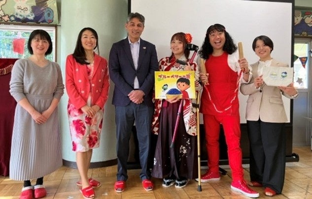 今年もカナダからレイ社長が来日、ブルーベリーを通じた国際交流を実施『楽しく！おいしく！学ぶブルーベリー出張授業』を今年は幼稚園で初開催！