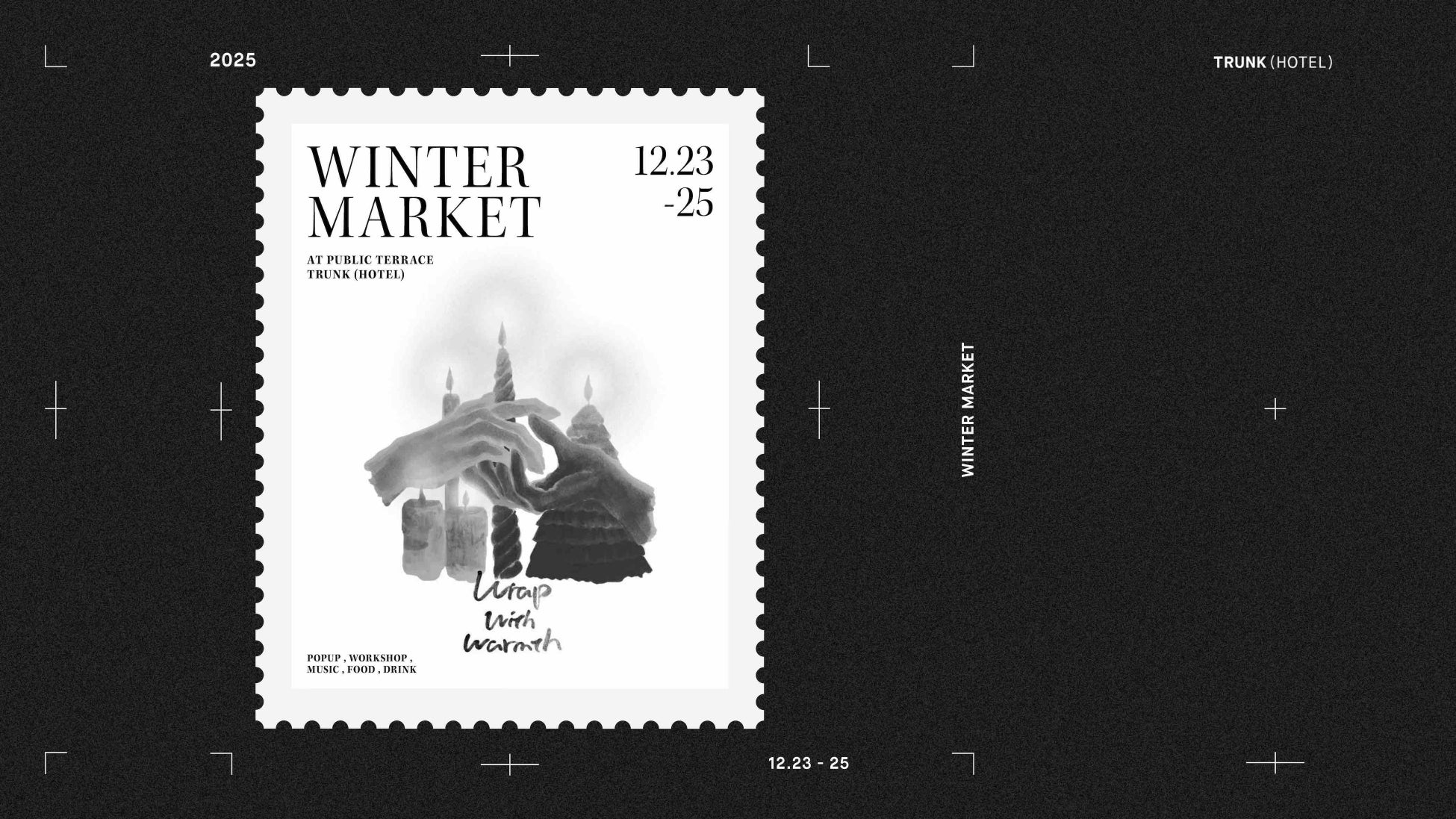 TRUNK(HOTEL) CAT STREETがホリデーシーズン恒例の「TRUNK WINTER MARKET 2025」を開催