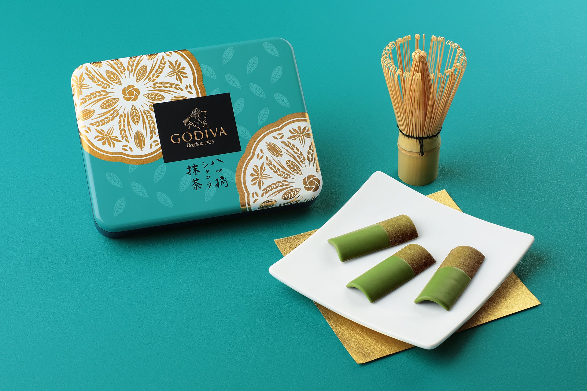 宇治抹茶の芳醇な香りとチョコレートが織りなす「八ッ橋ショコラ抹茶」新登場！