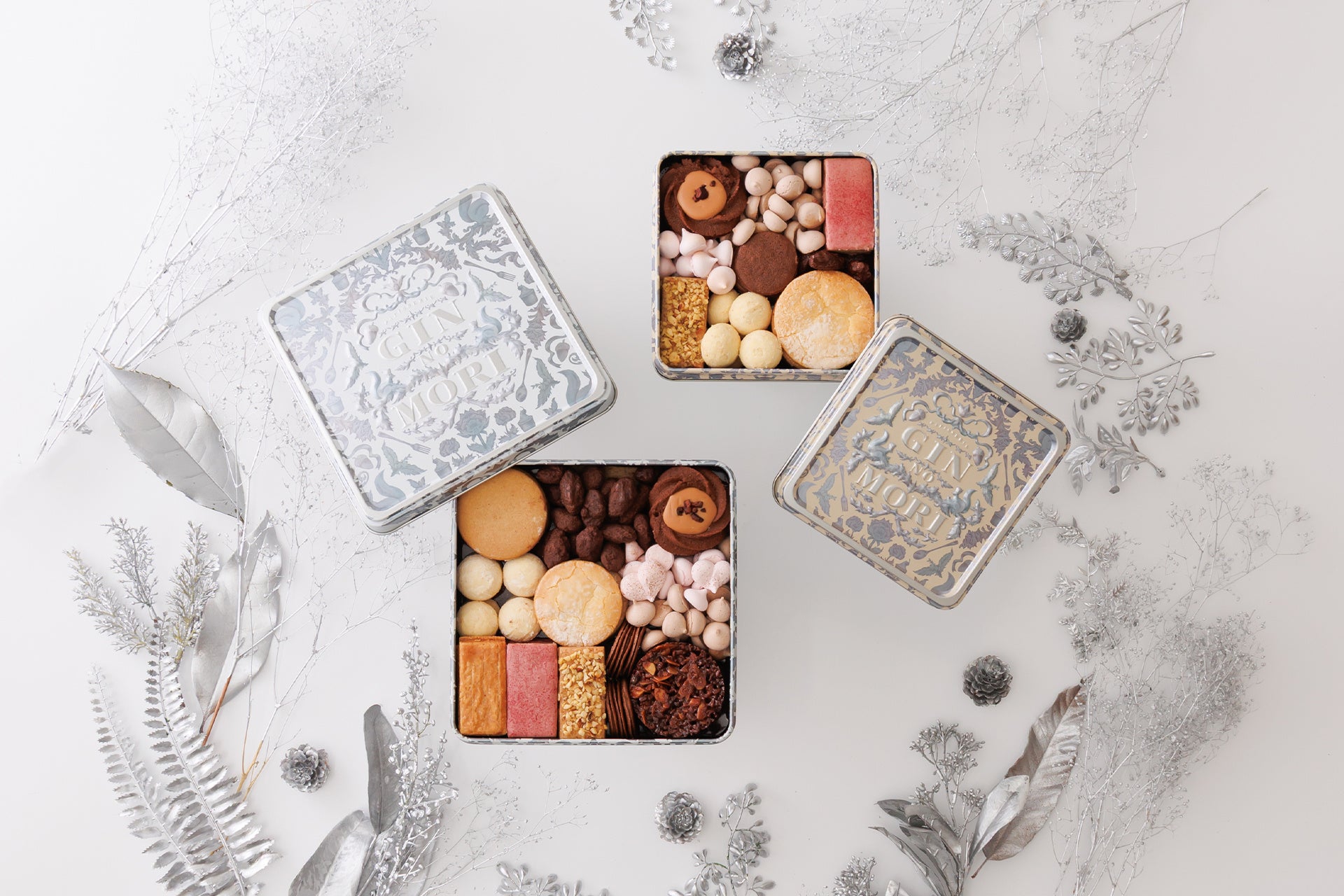 【パティスリー GIN NO MORI】冬だけの濃厚アソート「プティボワ Winter」｜森の素材×ショコラを楽しむ限定缶にミニサイズが新登場。