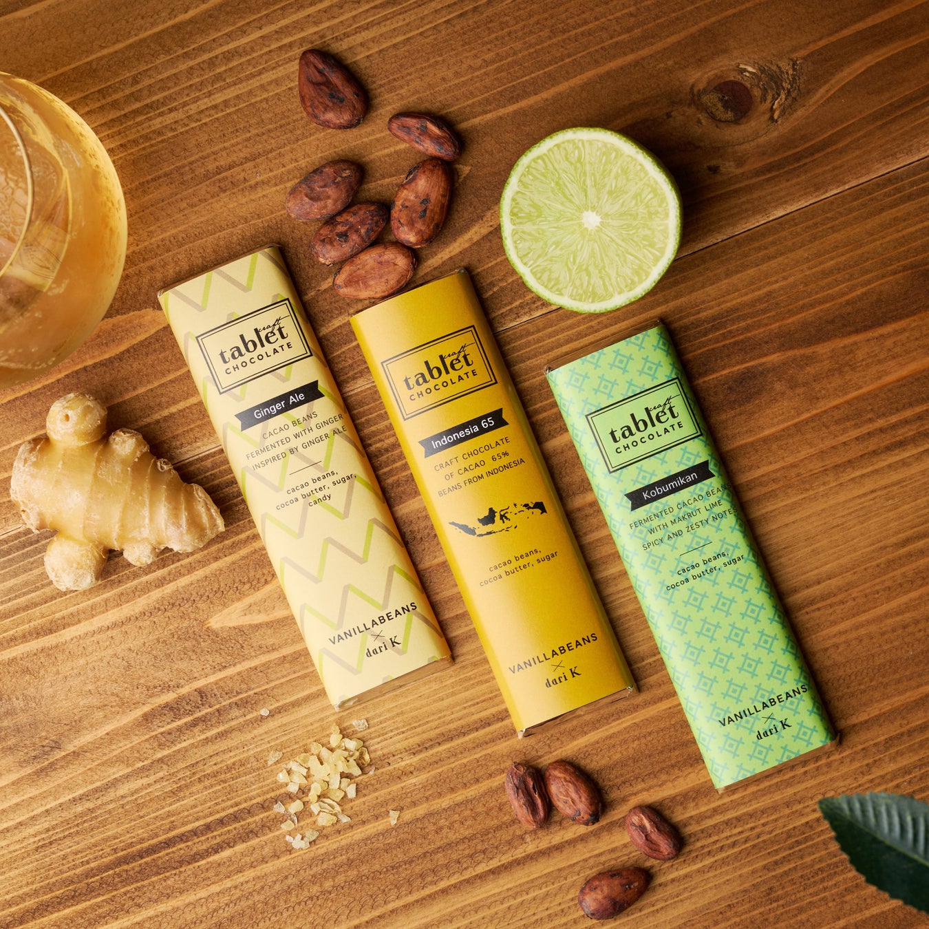 【カカオの発酵を極める】横浜発VANILLABEANSと京都発dari Kのコラボレーション、”特別発酵”のショコラ３種を12月18日（木）販売開始、１月には特別イベントも開催