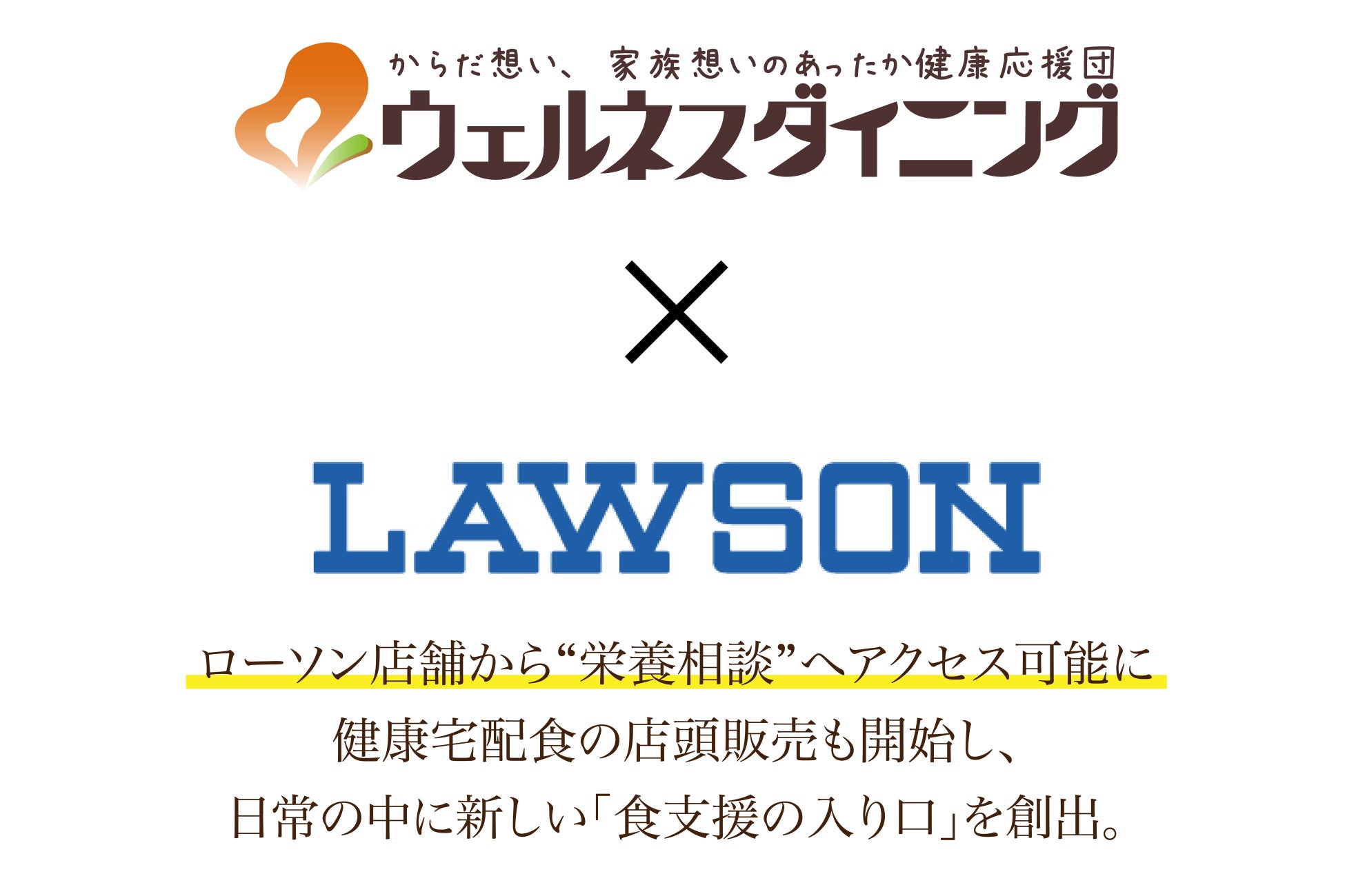 【ウェルネスダイニング】ローソン店舗から“栄養相談”にアクセス可能に　健康宅配食の店頭販売も開始し、日常の中に新しい食支援の入り口を創出