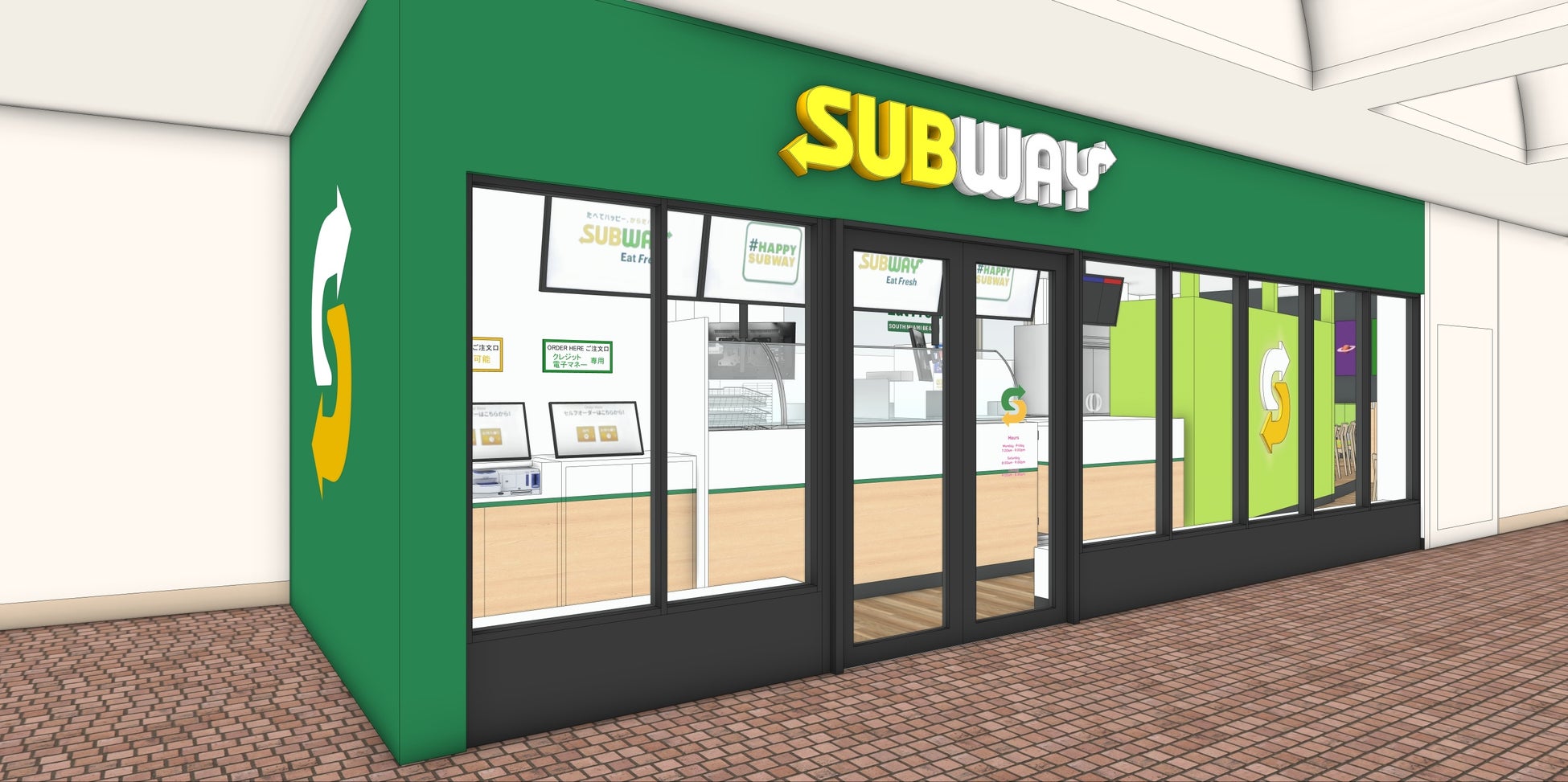 『サブウェイ イクスピアリ店』２０２５年１２月１９日（金）オープン！