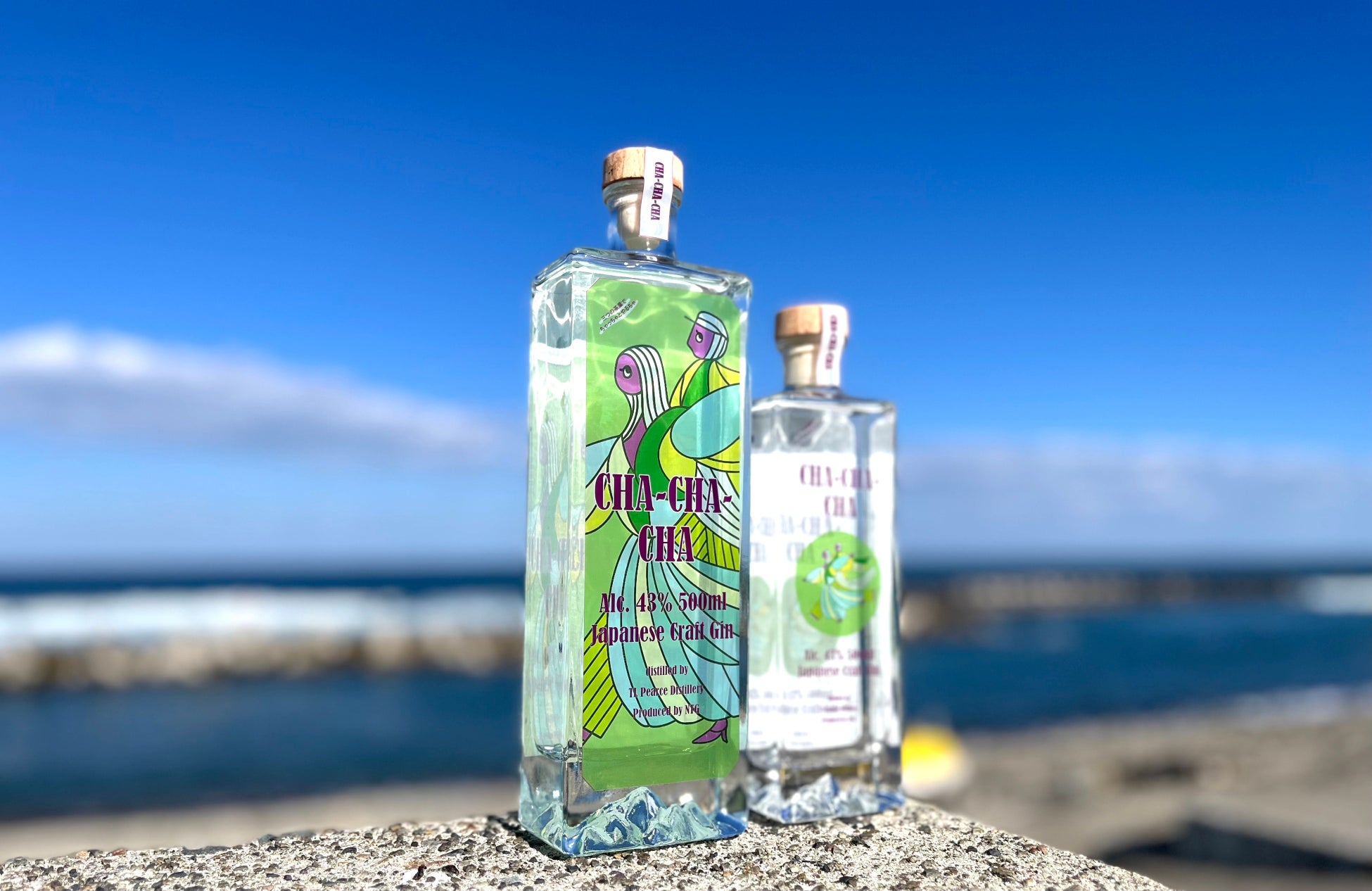 富山湾の端から端を結ぶ石川・富山の素材で復興を願うクラフトジン「CHA-CHA-CHA」誕生