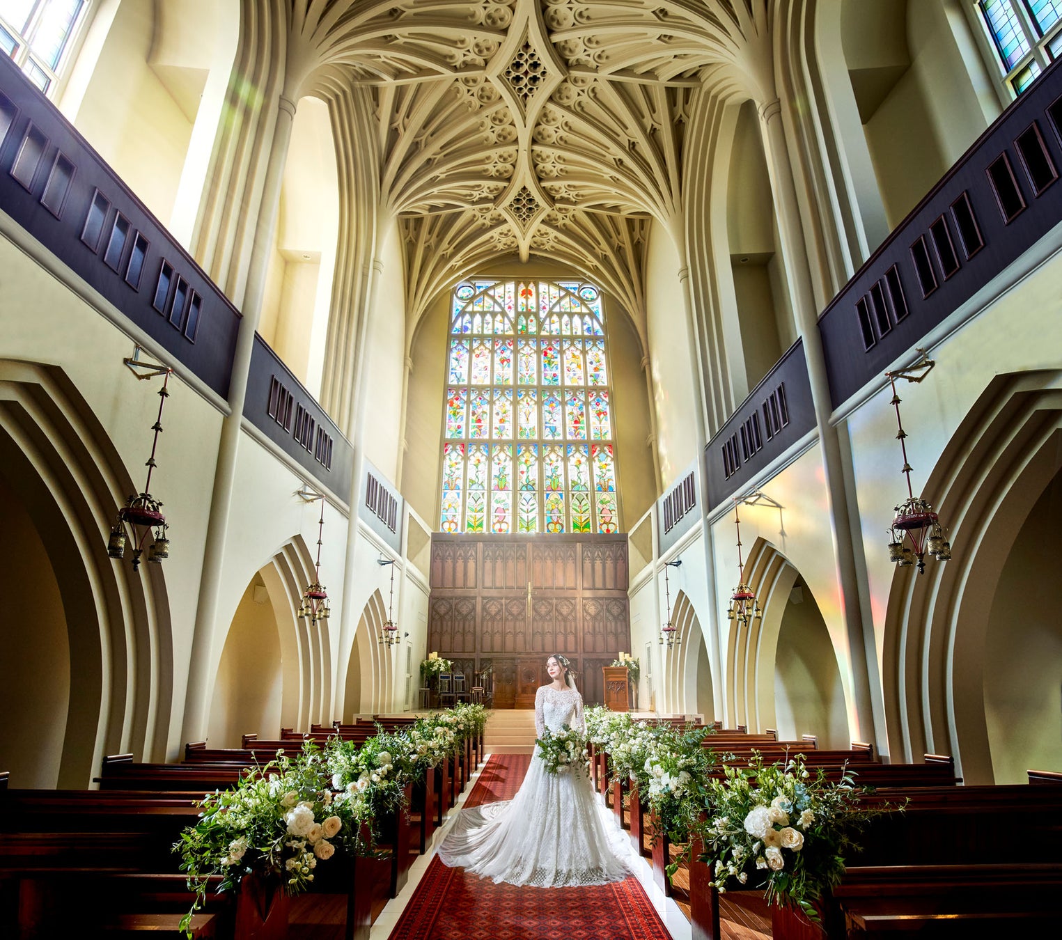 【アビー・チャーチ】県下最大級の大聖堂で叶える「フォトウェディング」プラン