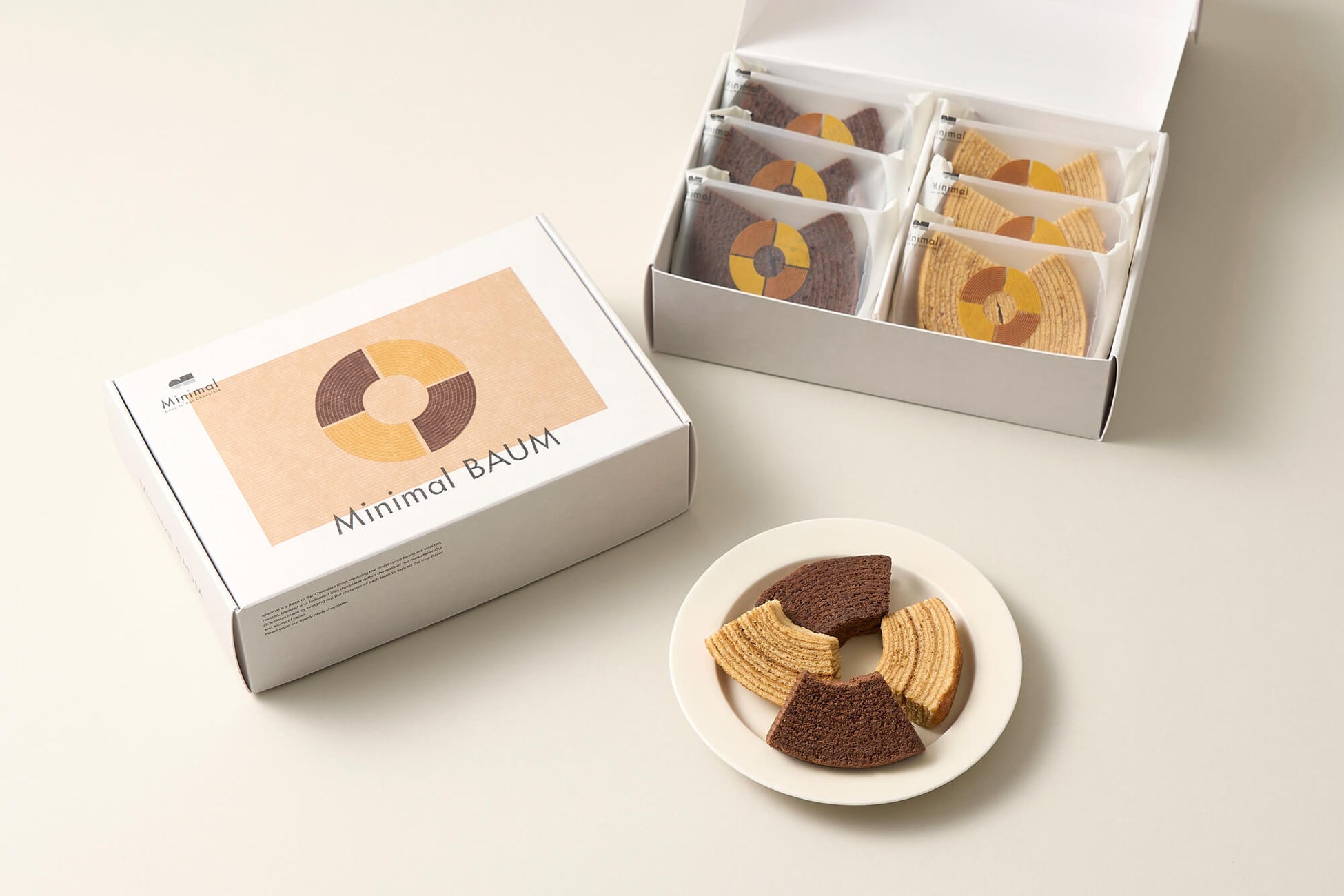 Minimalのチョコレートバウムクーヘンが個包装で新登場。冬の手土産に最適。“満足感×軽やかさ”を叶えた専門店ならではの一品