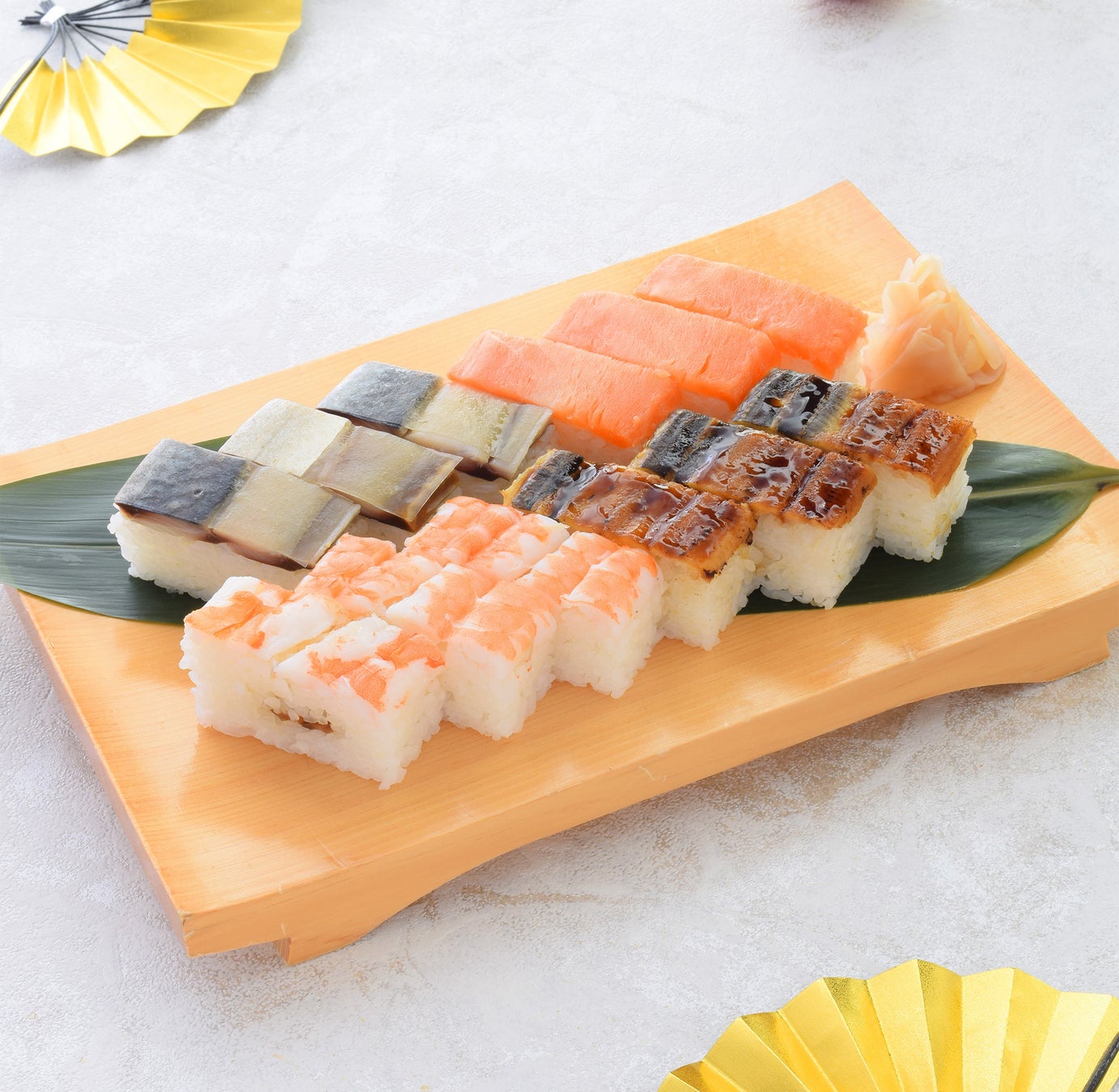 【古市庵】新春を彩る華やかな詰合せ。「迎春押寿司 巴」初売り価格で登場！