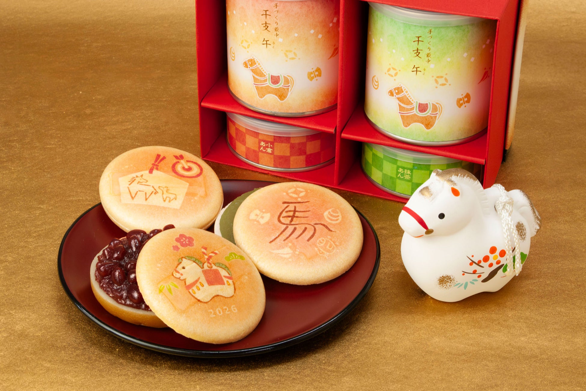 【WEB限定】2026年・干支“午”の可愛い「手づくり最中（もなか）」で、美味しく楽しい新年を。