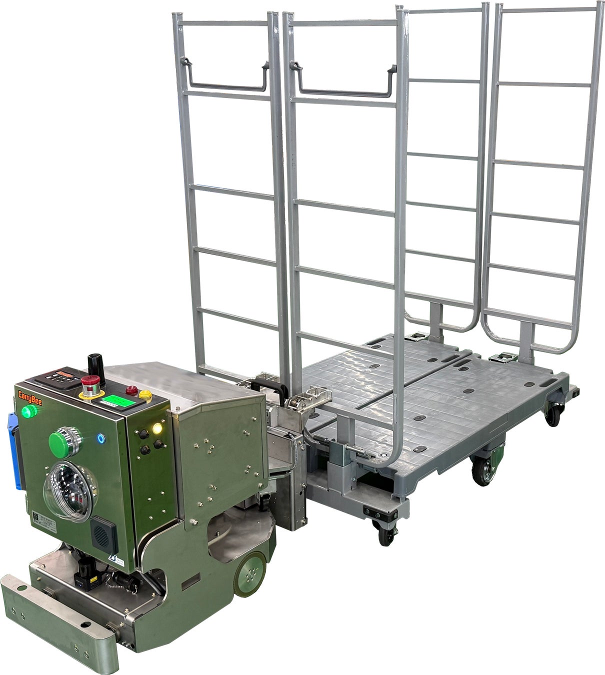 関西フローズン、－25℃の冷凍倉庫に無人搬送車（AGV）を導入