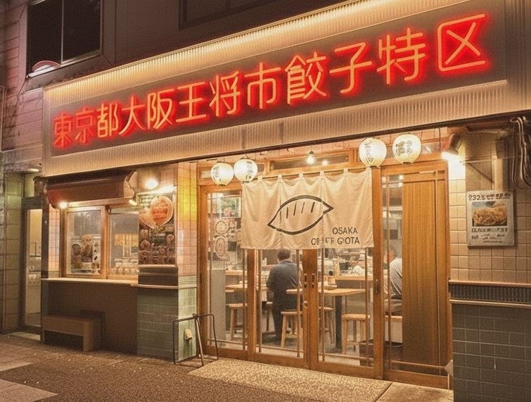 大阪王将の新業態が東京に誕生！「東京都大阪王将市餃子特区」12月17日(水)神田神保町にオープン