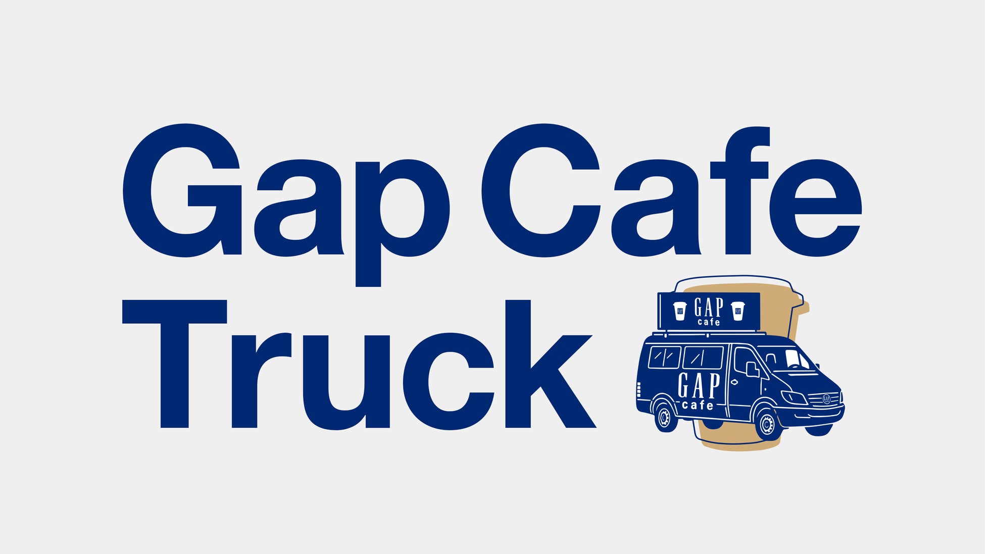 Gap、新宿フラッグス店 Gap Cafeの移動トラック「Gap Cafe Truck」が期間限定で出店