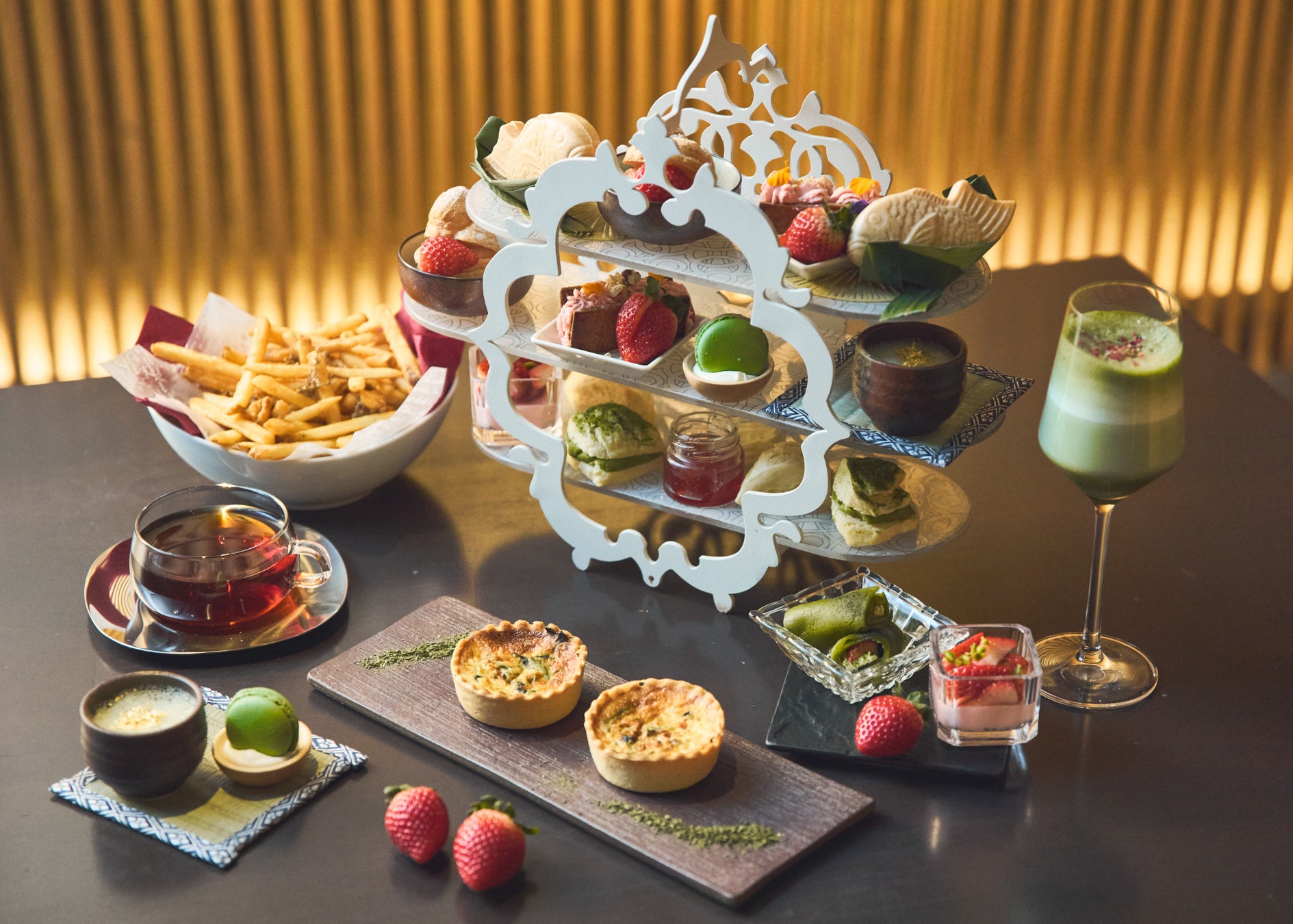 期間限定「Strawberry×Matcha Jewel Afternoon Tea」 ホテル＆レジデンス六本木にて2026年1月1日スタート