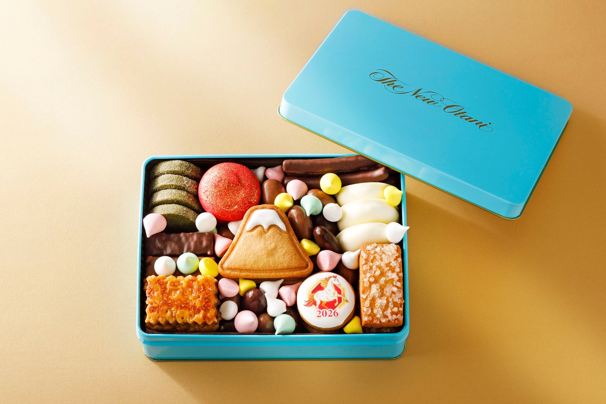 新年は、縁起の良いスイーツから。“お年賀”クッキー缶が限定登場！