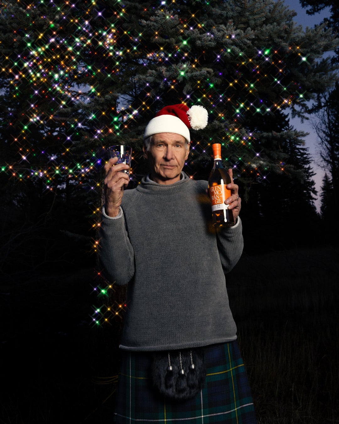 「グレンモーレンジィ」より俳優ハリソン・フォード出演の公式クリスマス メッセージ動画を公開