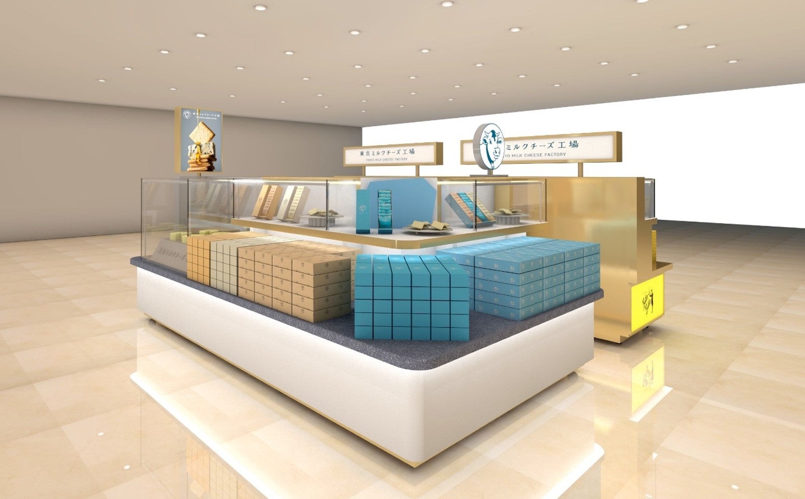 リブランド後、第2号店！【東京ミルクチーズ工場】より羽田空港第1ターミナル・出発ゲート内に羽田空港第1ターミナルHANEDA-YA 7番ゲート店をオープンいたします。