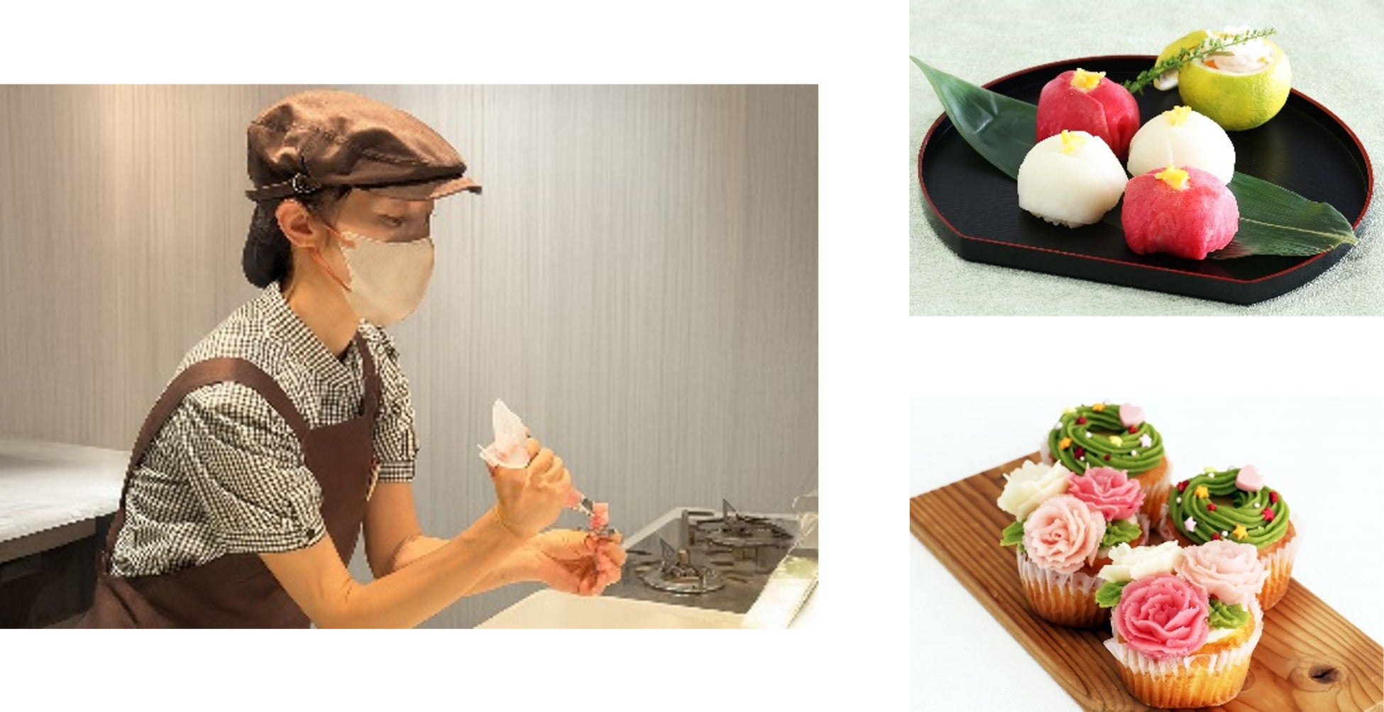 ＜イベントレポート｜キッチンスペース831＞季節を楽しむ花絞りとお花寿司～クリスマスや年末年始にぴったりな華やかなレッスンを開催～