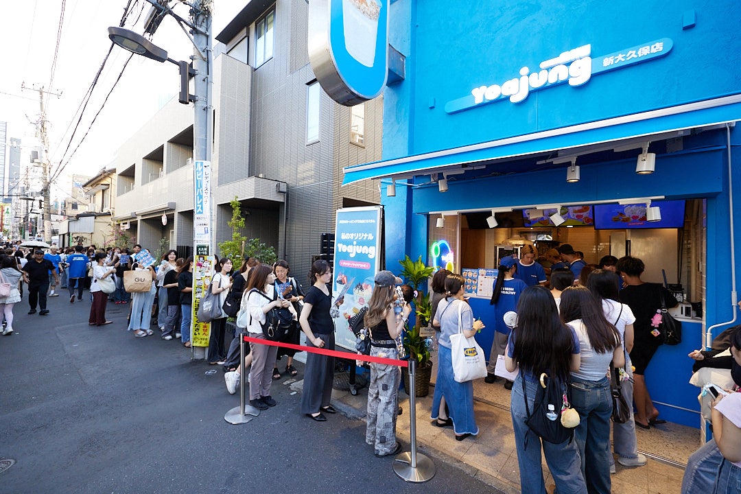 韓国発フローズンヨーグルトブランド「ヨアジョン（YOAJUNG）」日本上陸から約半年で主要都市に8店舗以上展開