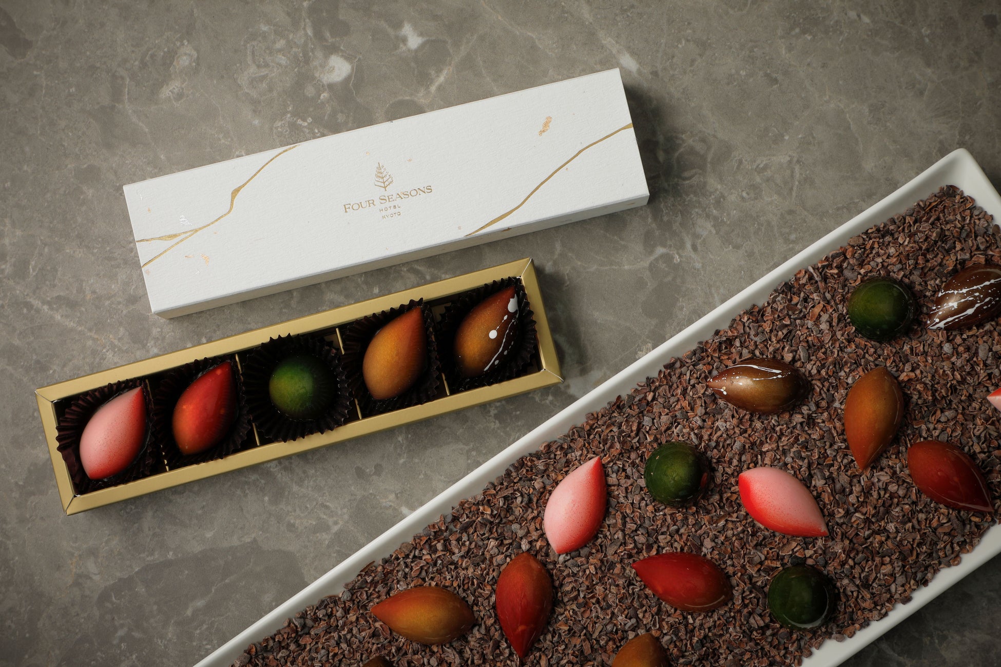 【フォーシーズンズホテル京都】本日より予約受付開始。バレンタインチョコレート2026