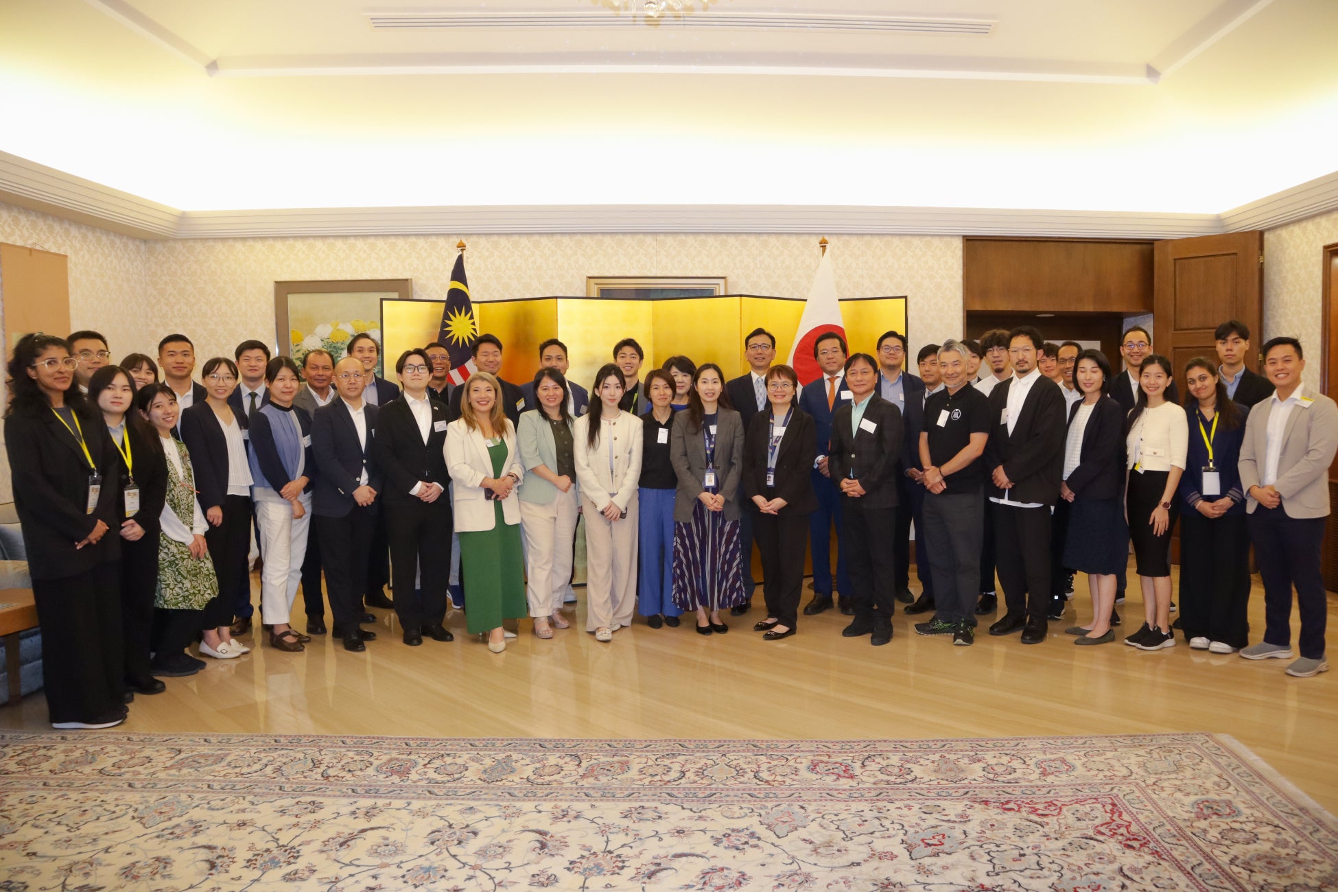 【NINZIA マレーシア展開】在マレーシア日本国大使公邸にて「NINZIA BOSAI 欧風カレー」の試食提供を実施。