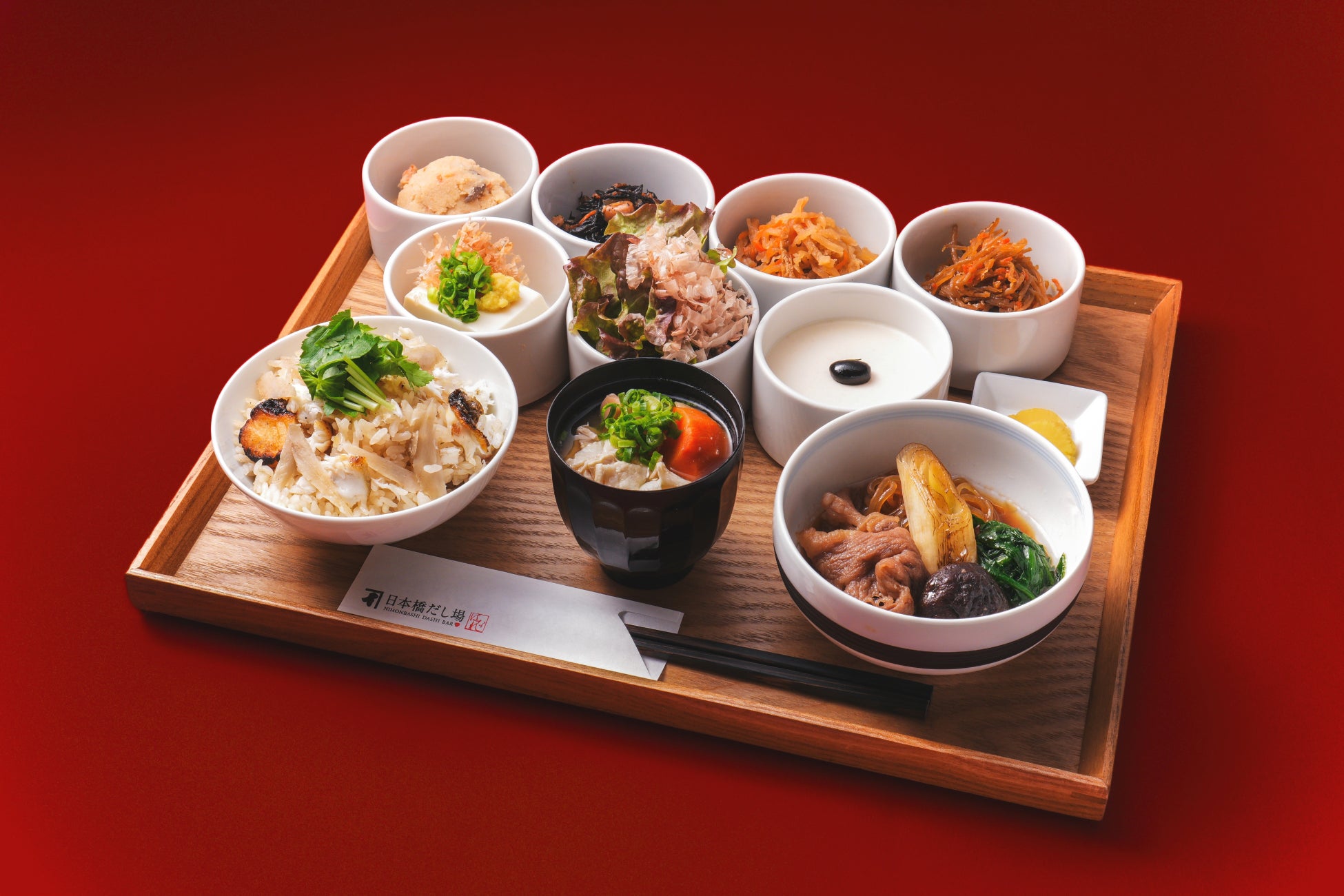 「いろいろ食べたい」の声に応えて。人気メニューが勢揃い！　「味わいづくし御膳」　「日本橋だし場 はなれ」にて2026年1月2日より期間限定販売