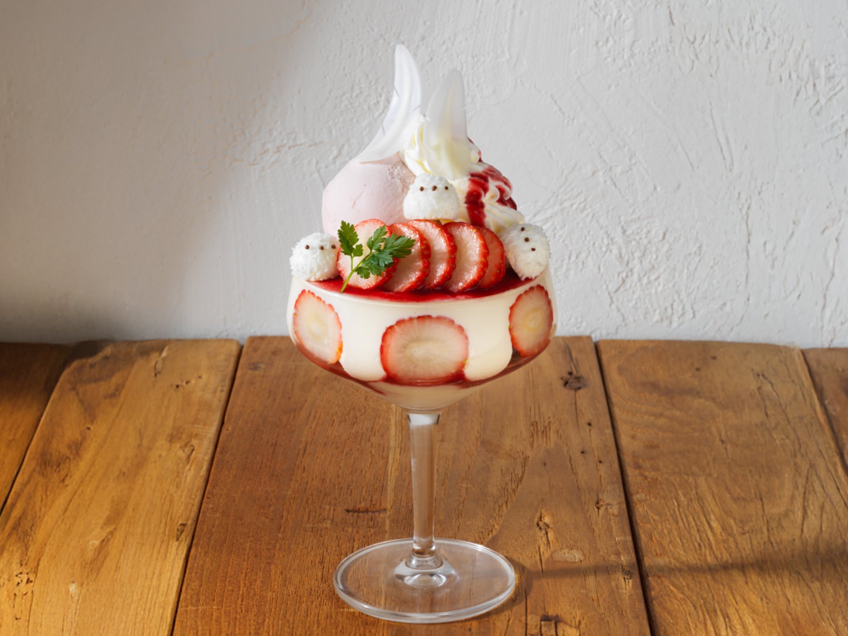 【1月限定!】ドレモルタオにて、シマエナガをモチーフにしたパルフェや新年の幕開けを飾る新メニューが登場!